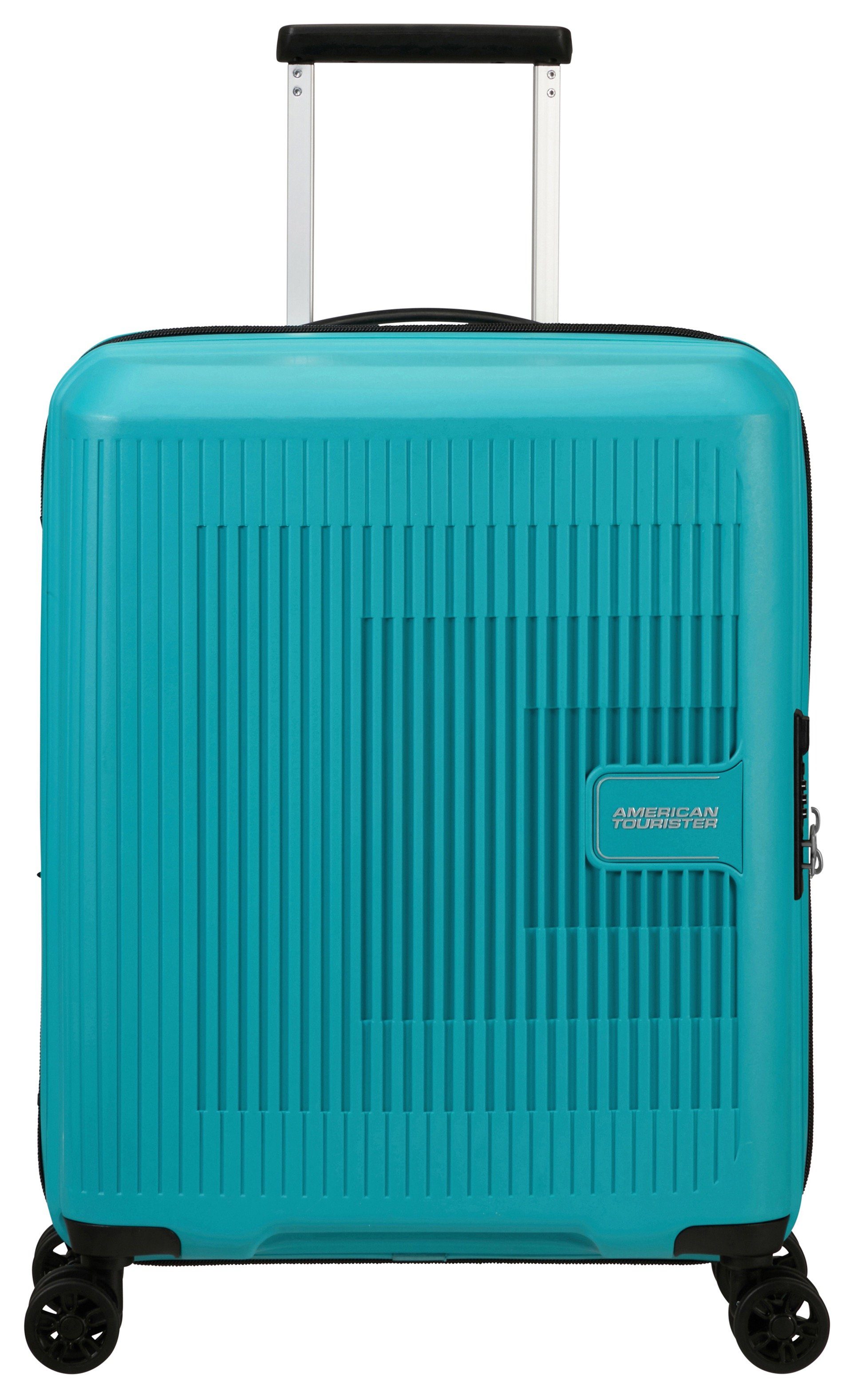 American Tourister Hardshell-trolley Reiskoffer harde koffer voor vliegreizen TSA-cijferslot unisex koffers & reistassen maat - blauw