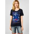 cecil t-shirt tos wings fp blauw