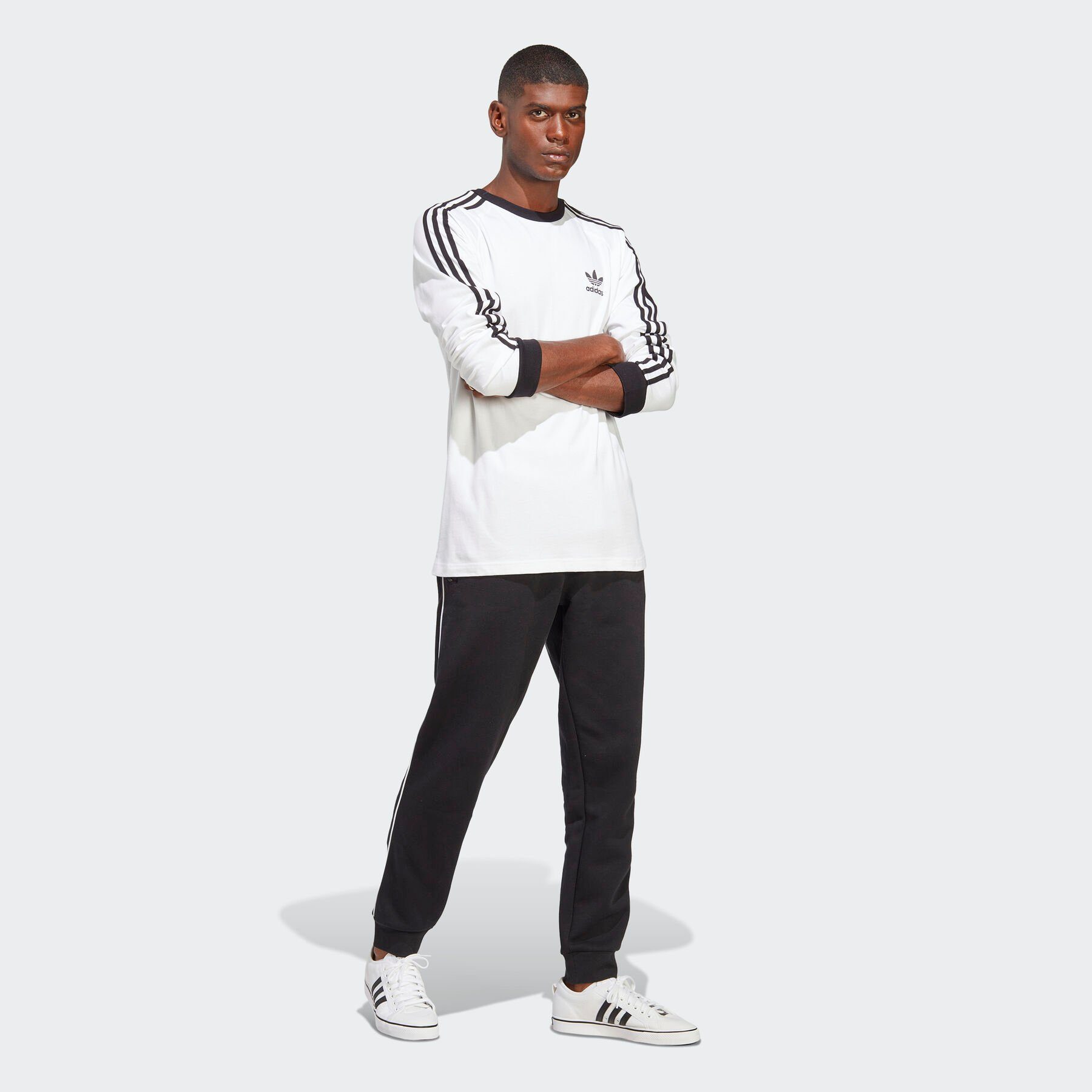 adidas Originals Shirt met lange mouwen 3-STRIPES LS T (1-delig)