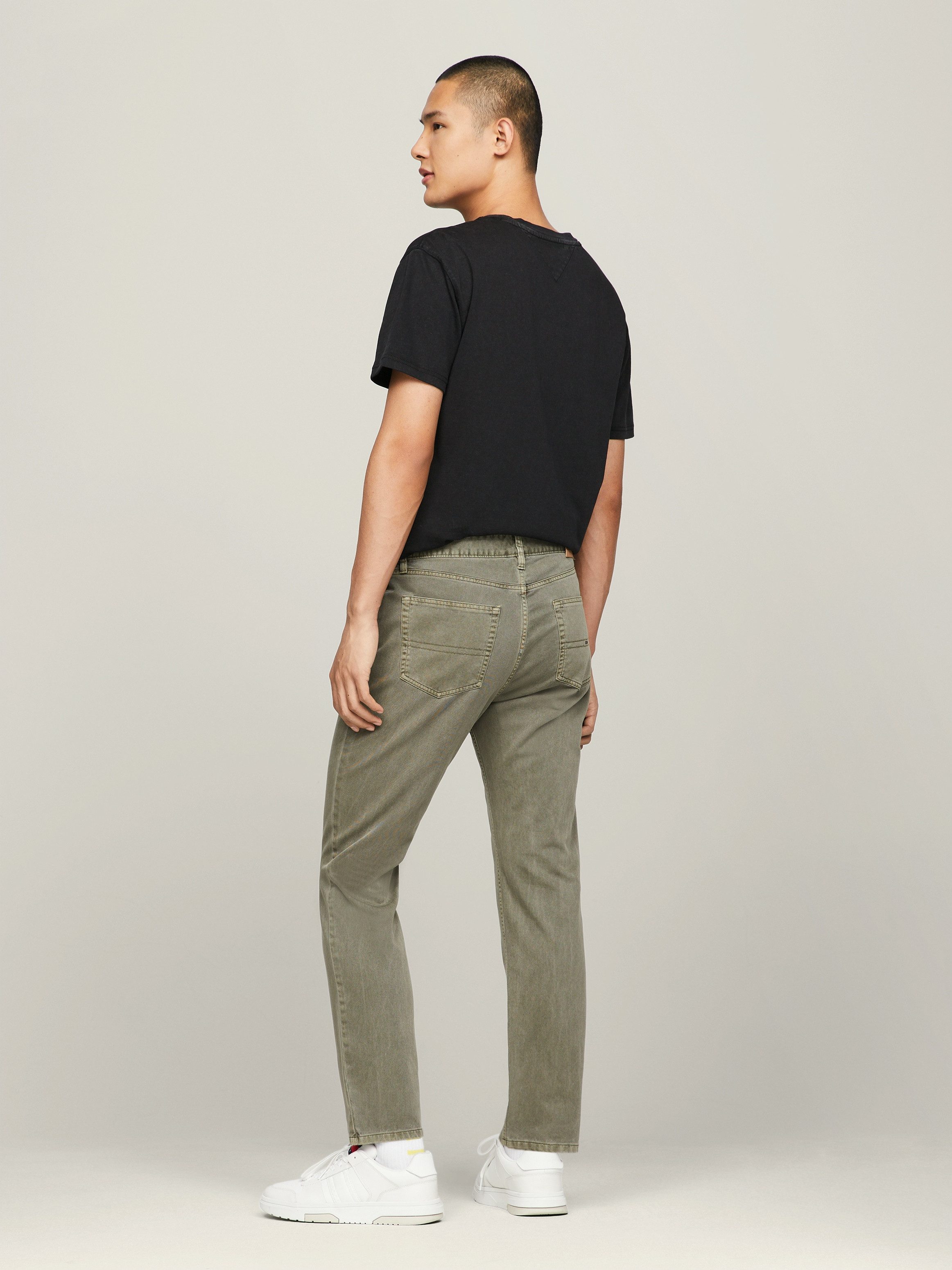 TOMMY JEANS Five-pocketsbroek TJM RYAN GARMENT DYE PANT