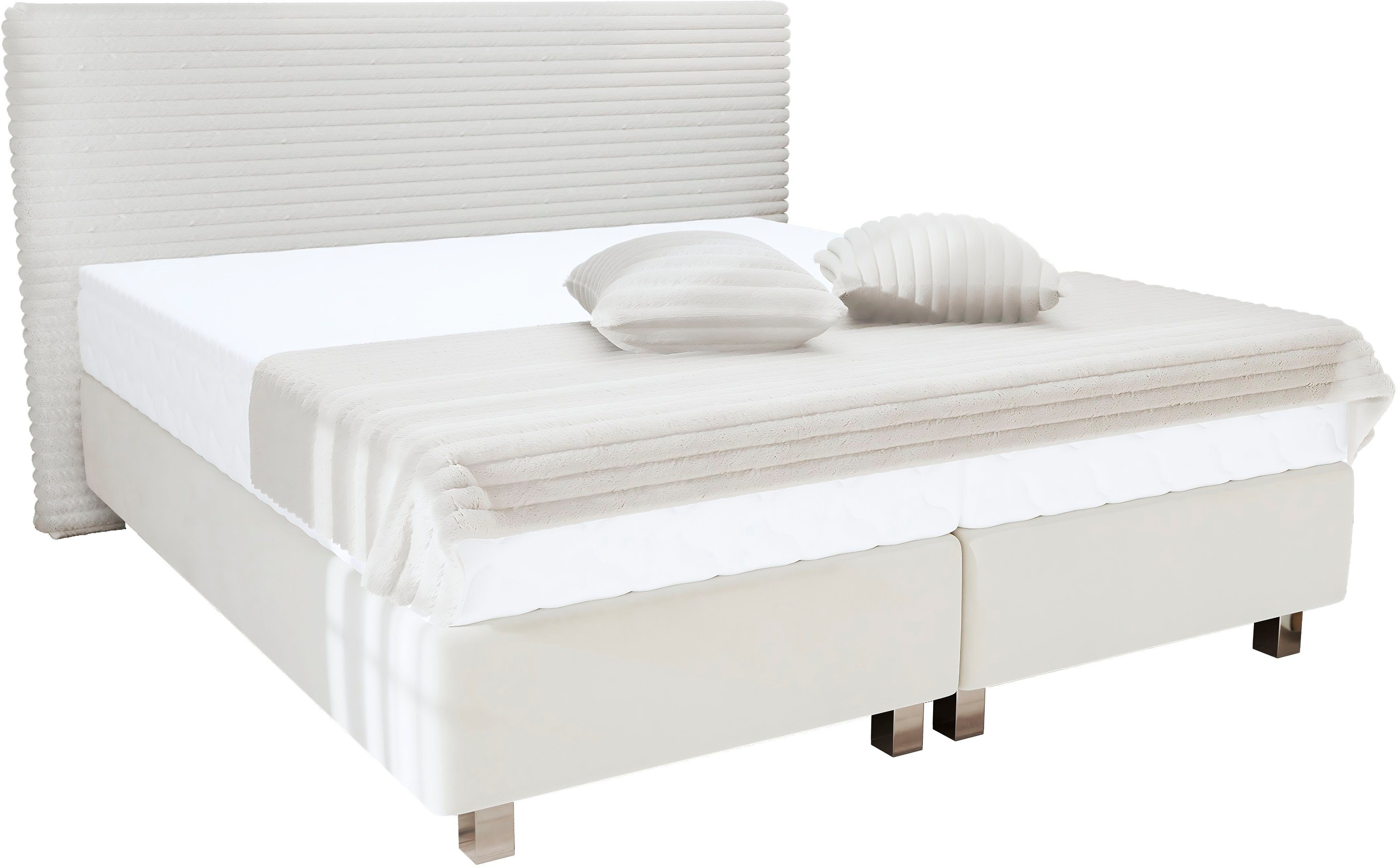 Westfalia Polsterbetten Boxspring Sven incl. sierkussens, naar keuze met of zonder koudschuim matrastopper