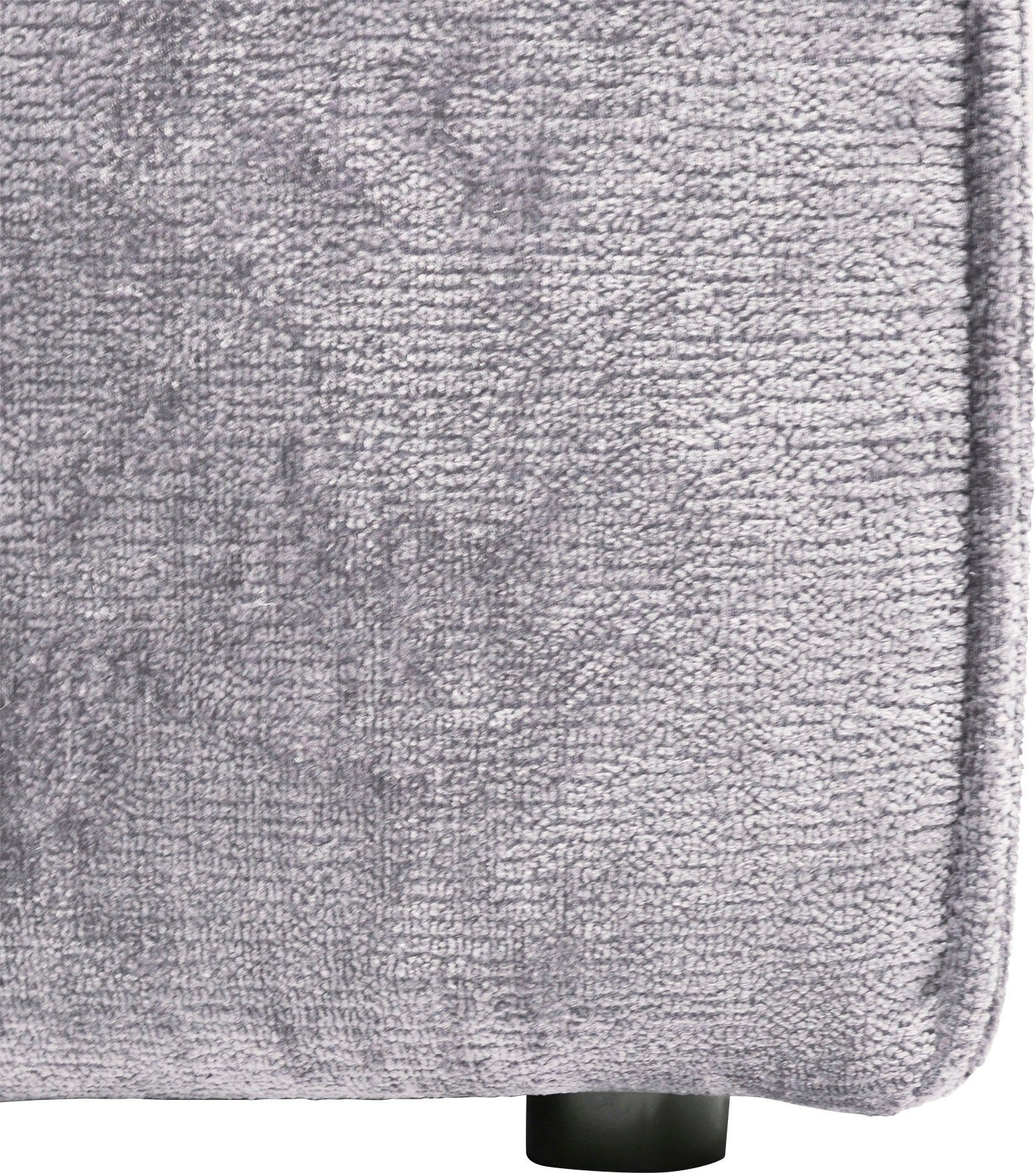 RAUM.ID Hoekbank Monolid L-vorm Afzonderlijke module voor combinatie op maat, bekleding in teddy-look (4-delig)