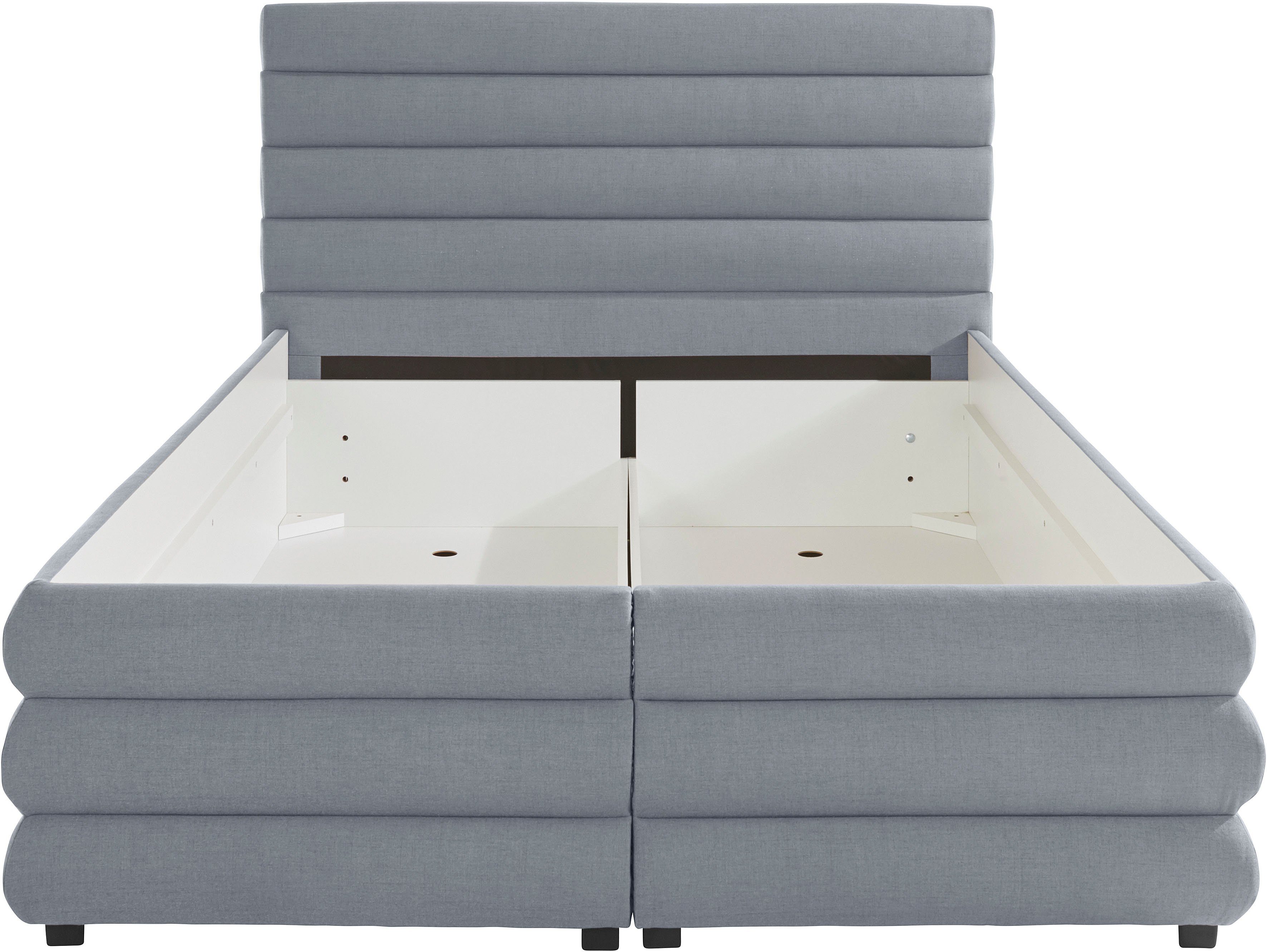 LeGer Home by Lena Gercke Gestoffeerd bed Maylis naar keuze met en zonder matras en lattenbodem, ook in 200 cm breedte