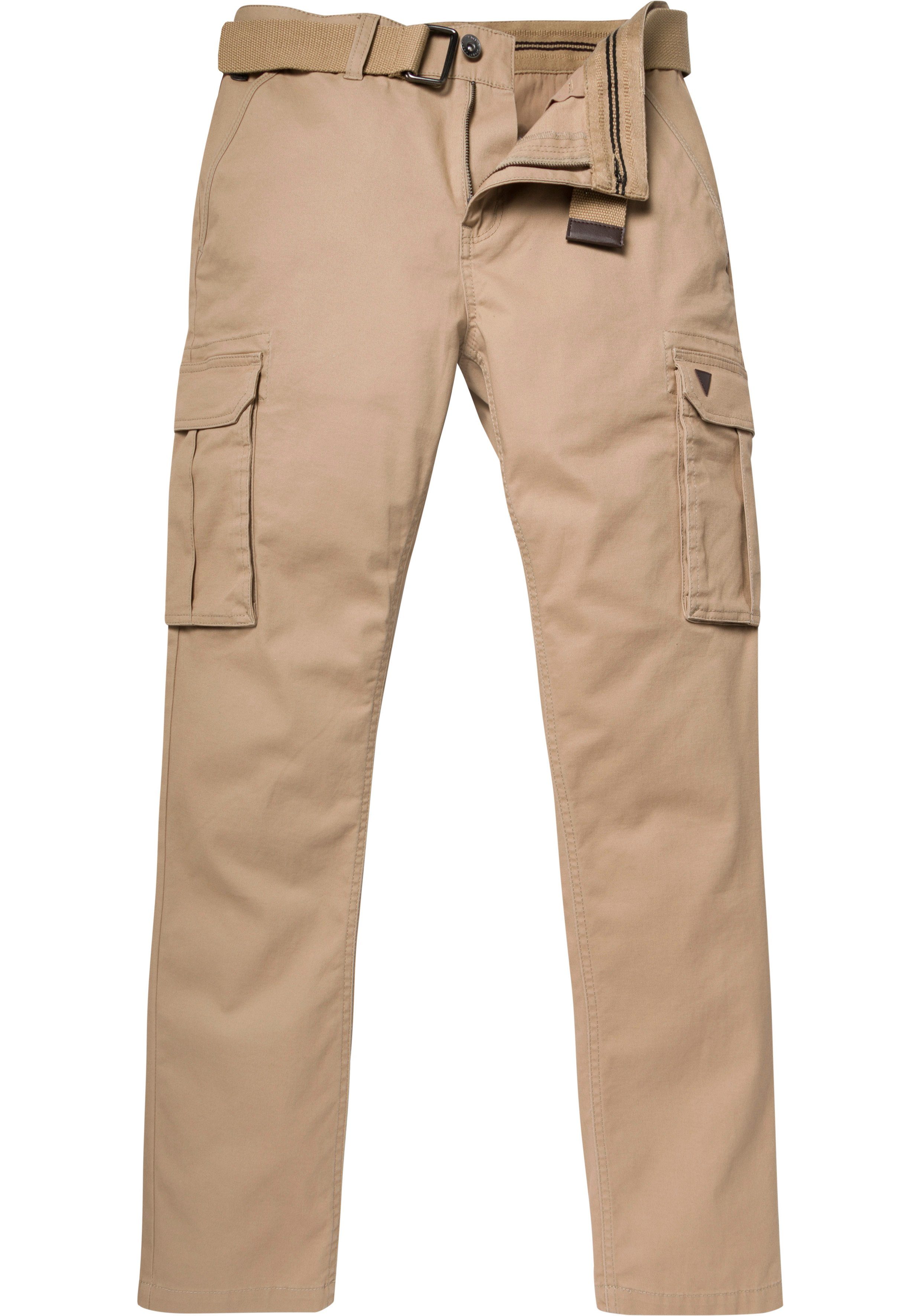 H.I.S Cargobroek (set, 2-delig, Met een afneembare riem)