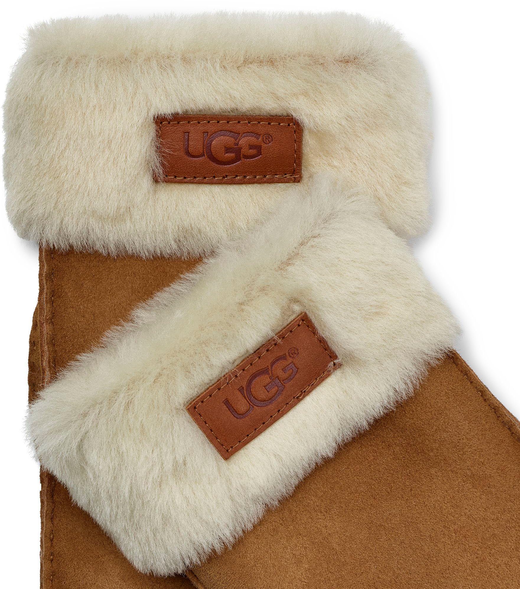 UGG Leren handschoenen W TURN CUFF GLOVE