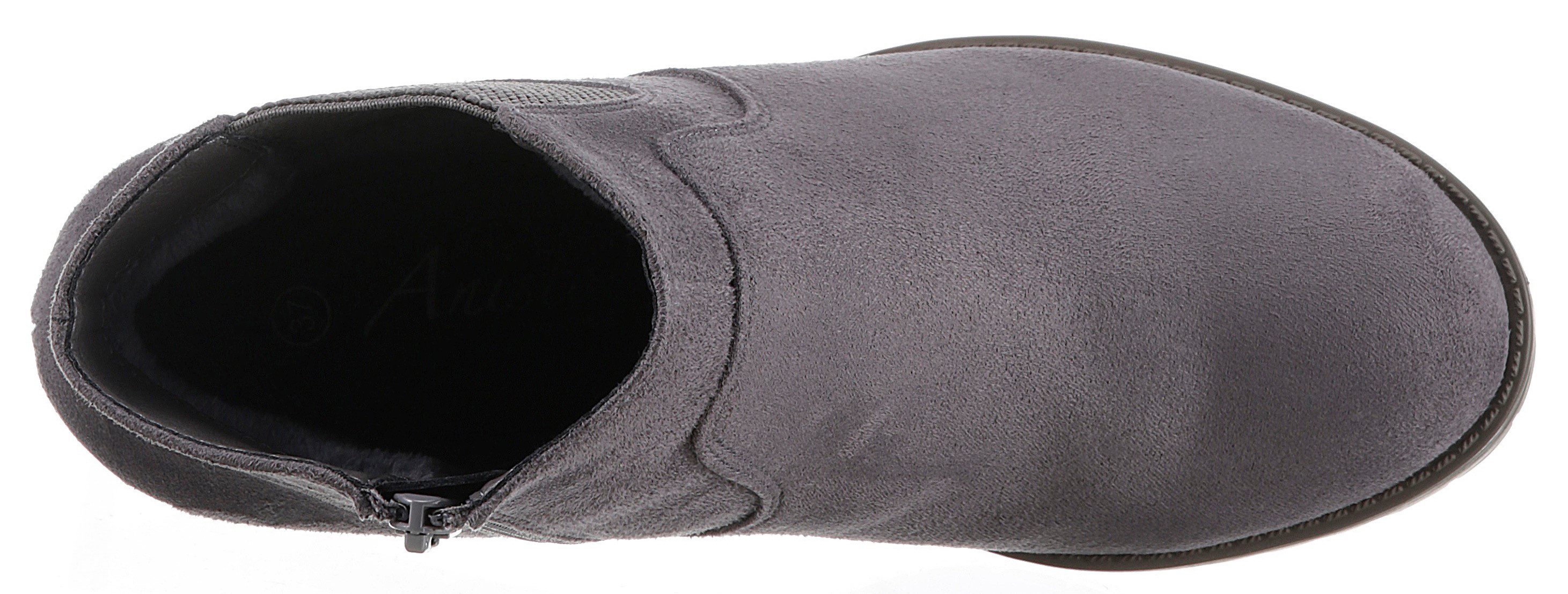 Aniston SHOES Laarsjes , enkellaarzen met zijstretch inzet - nieuwe collectie