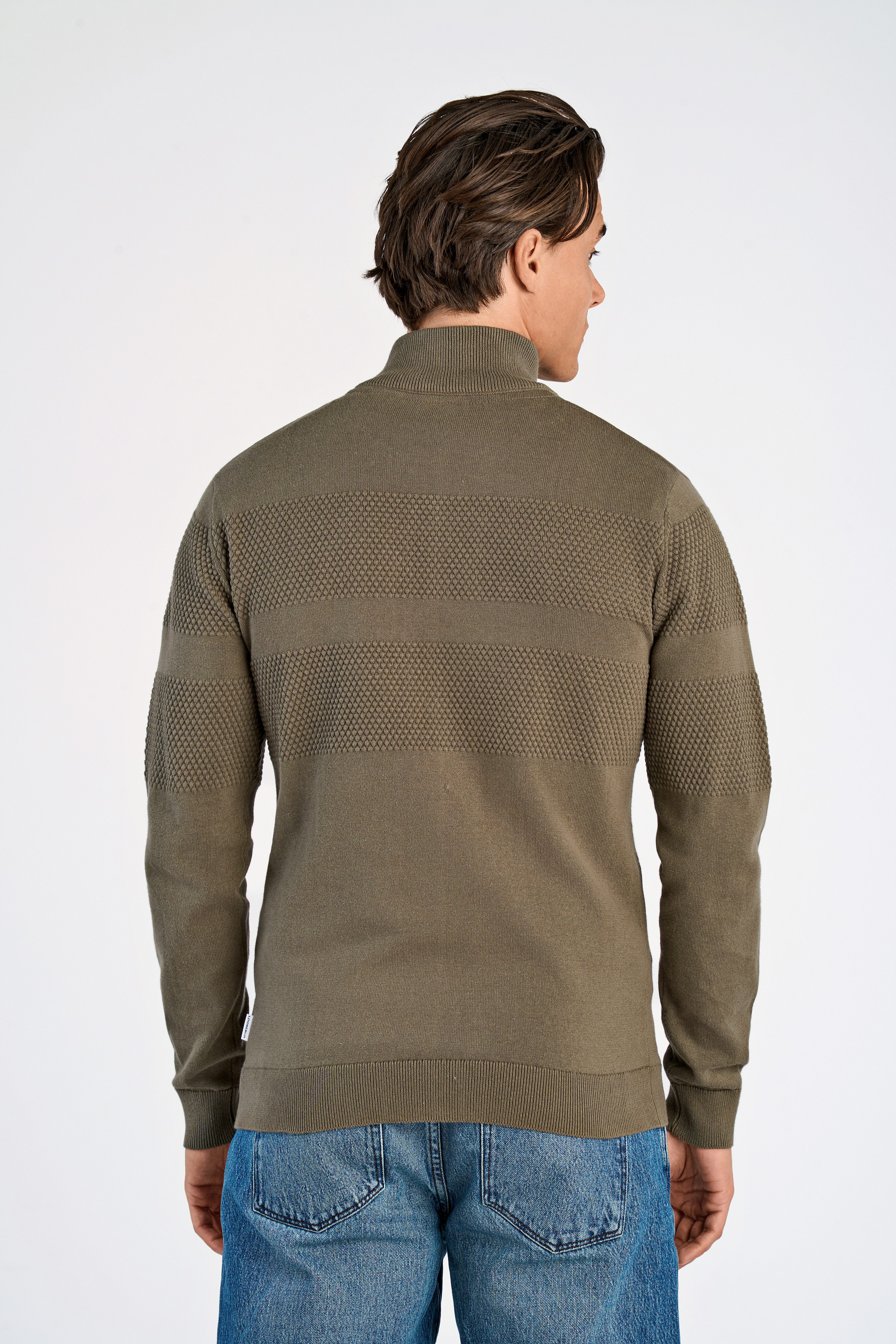 LINDBERGH Vest met staande kraag en ritssluiting