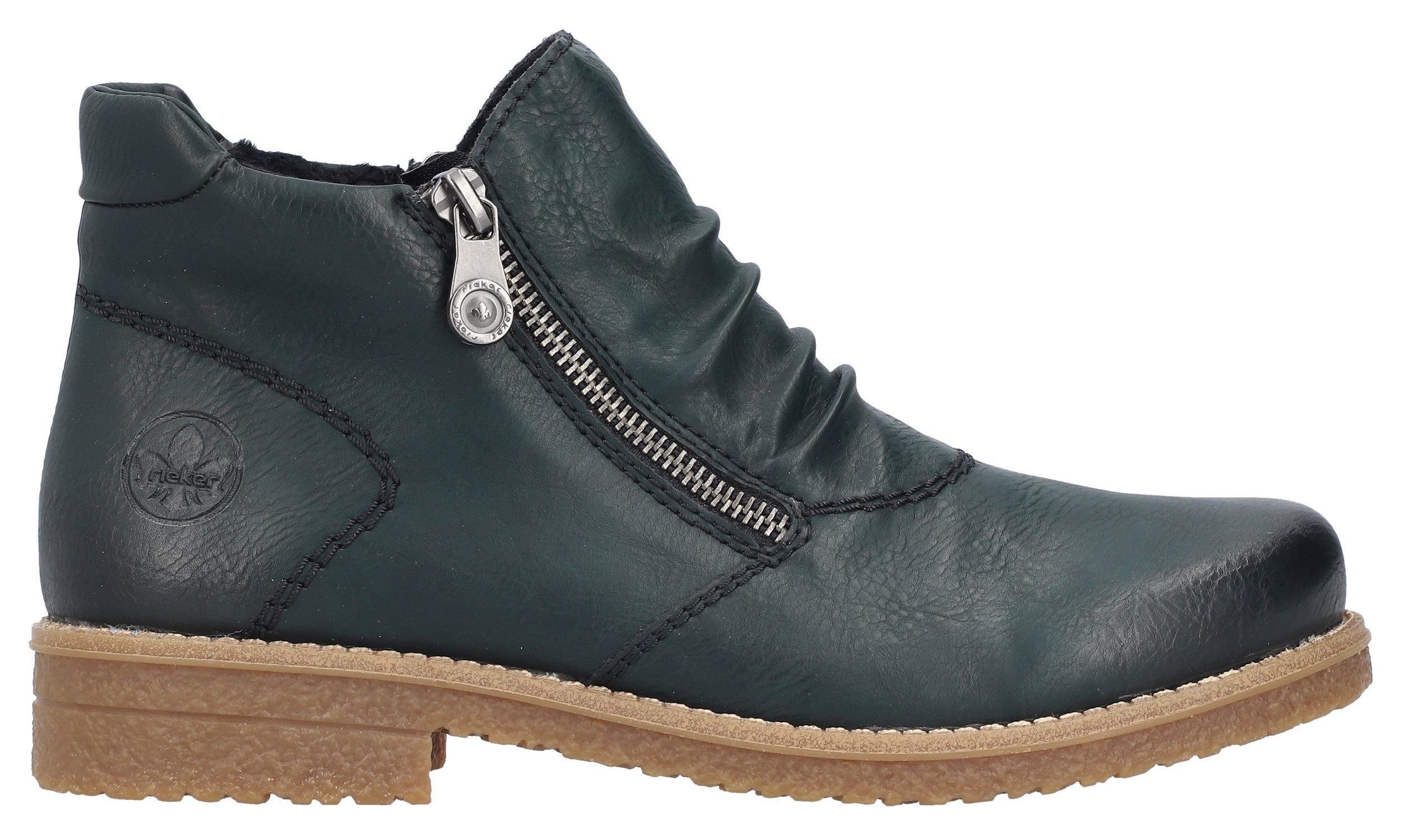 Rieker Laarsjes , instappers, ankleboots met ritssluiting aan beide zijden