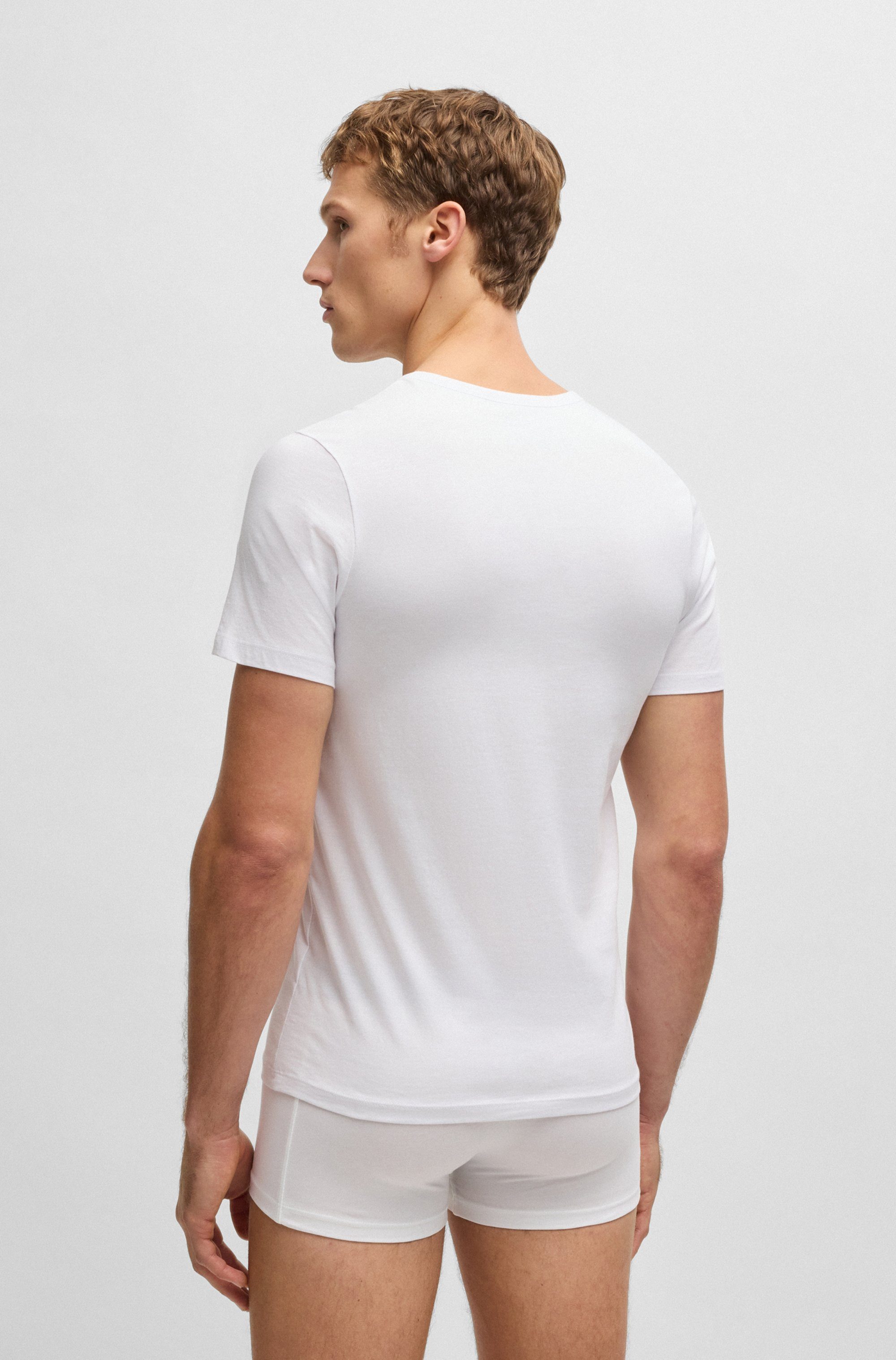 BOSS T-shirt TShirtRN 3P Classic (3-delig)