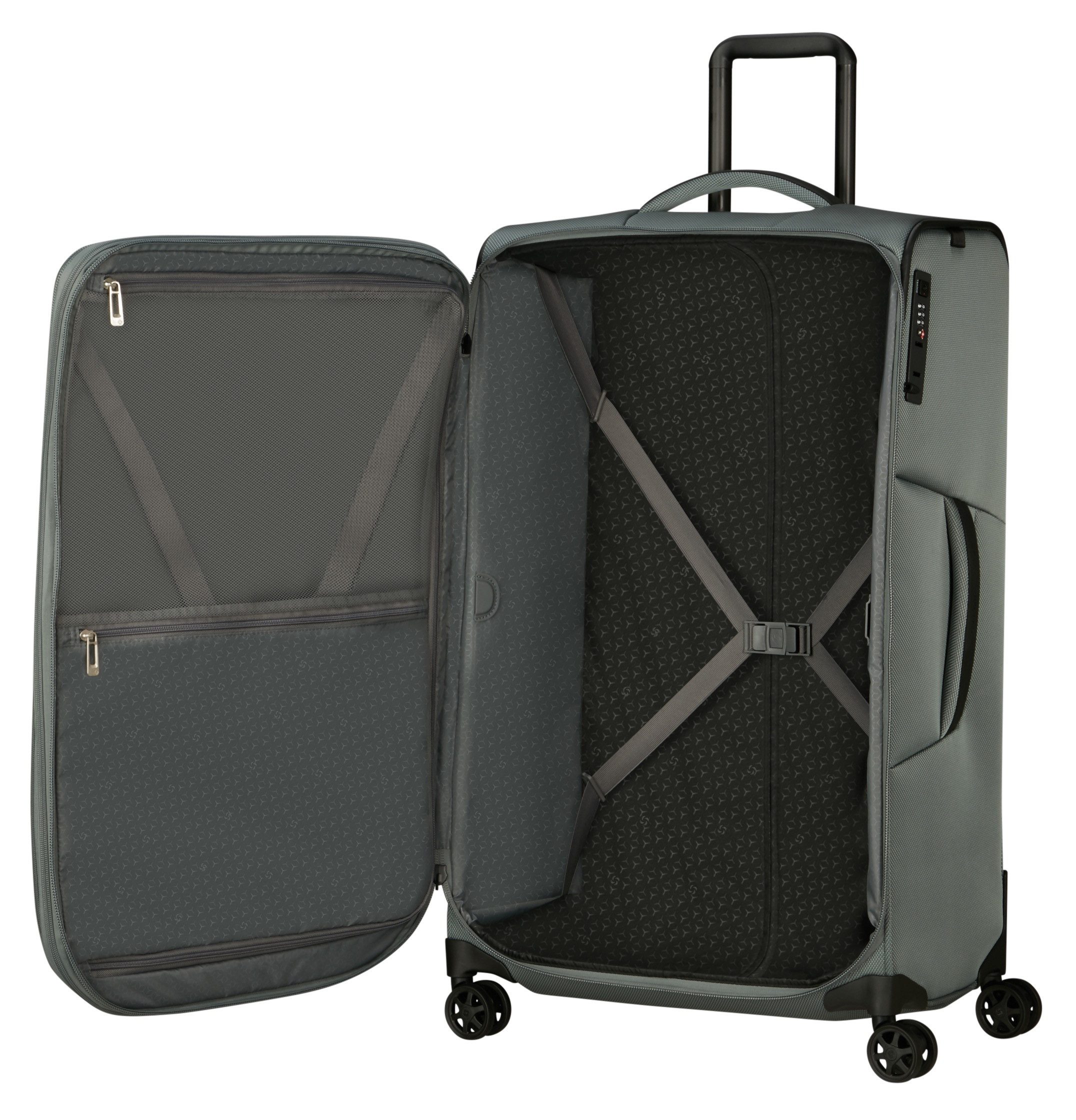 Samsonite Zachte bagage trolley RESPARK exp, verschillende maten en kleuren Reiskoffer incheckbagage reisbagage met volumevergroting