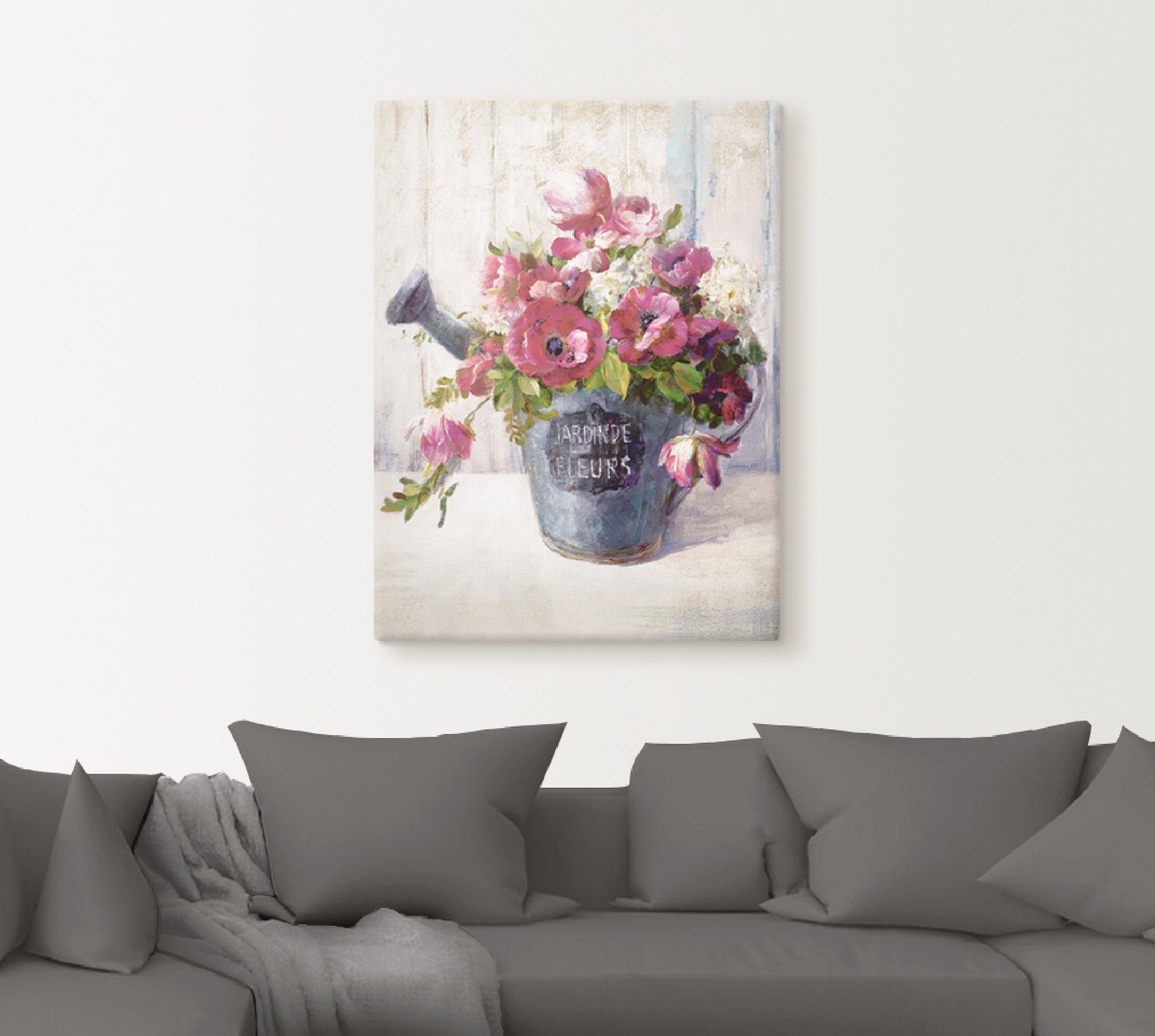 Artland Artprint Bloemen II als artprint op linnen, poster in verschillende formaten maten