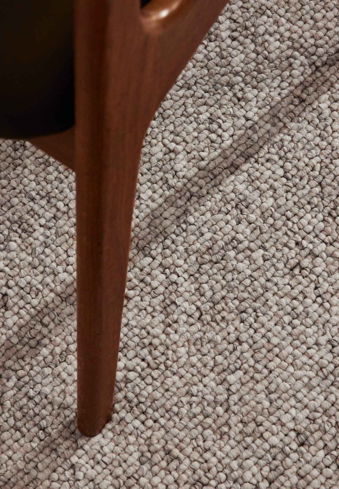 ELLE DECORATION Vloerkleed Rocco Duurzaam, loper, wasbaar, woonkamer, eetkamer, wol-look