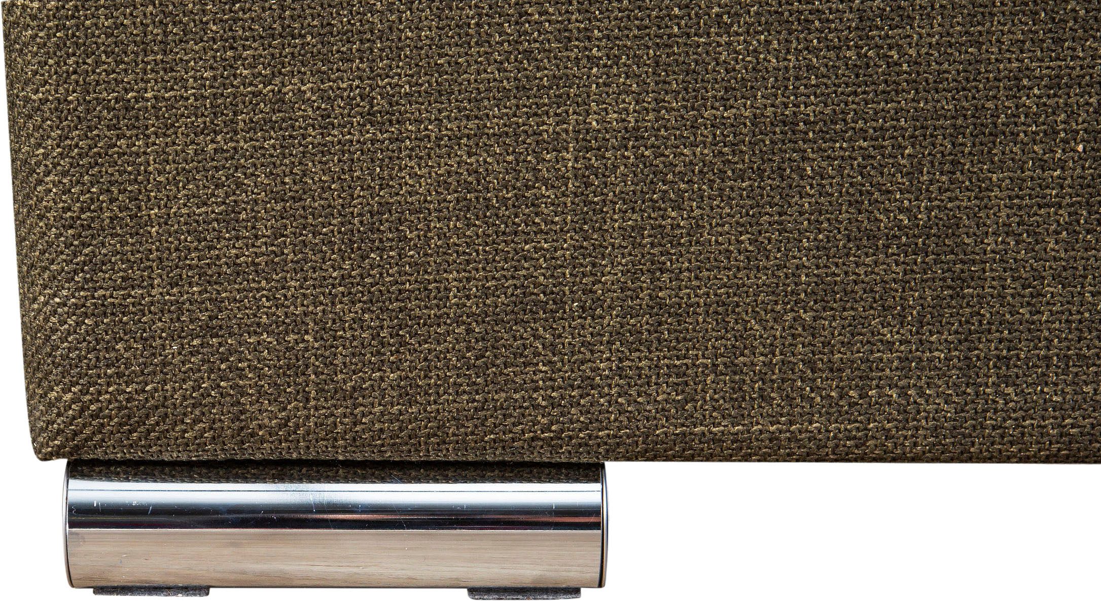 COLLECTION AB Slaapbank Tania met bedfunctie en bedlade comfortabele zitcomfort: veren-kern bekleding, inclusief rugkussen
