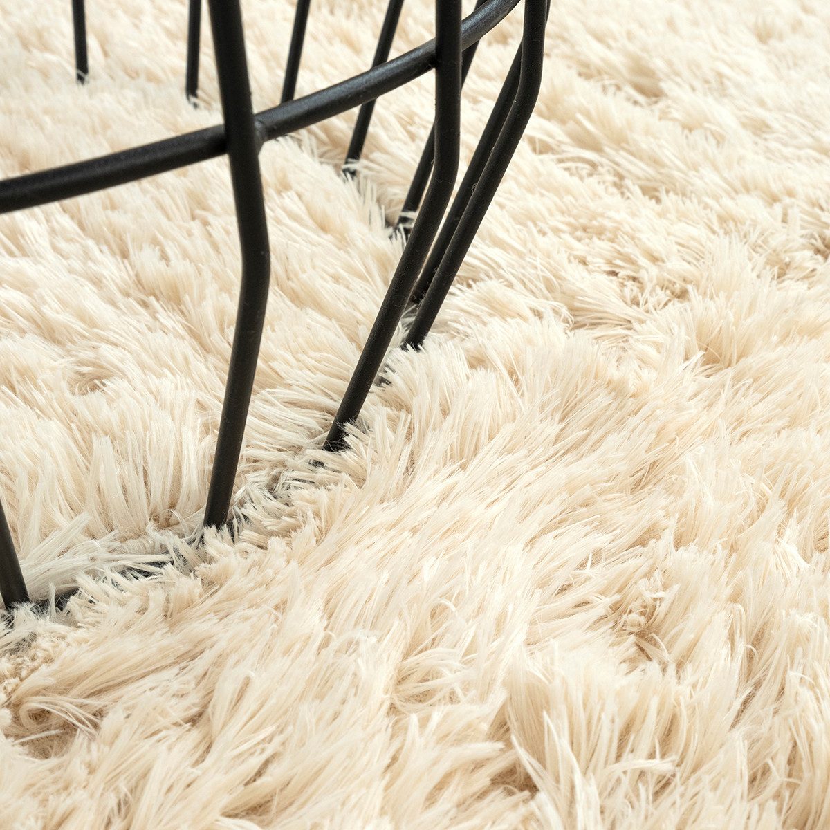The carpet Vloerkleed Soft Shaggy Fluffy hoogpolig tapijt, woonkamer, antislip onderkant