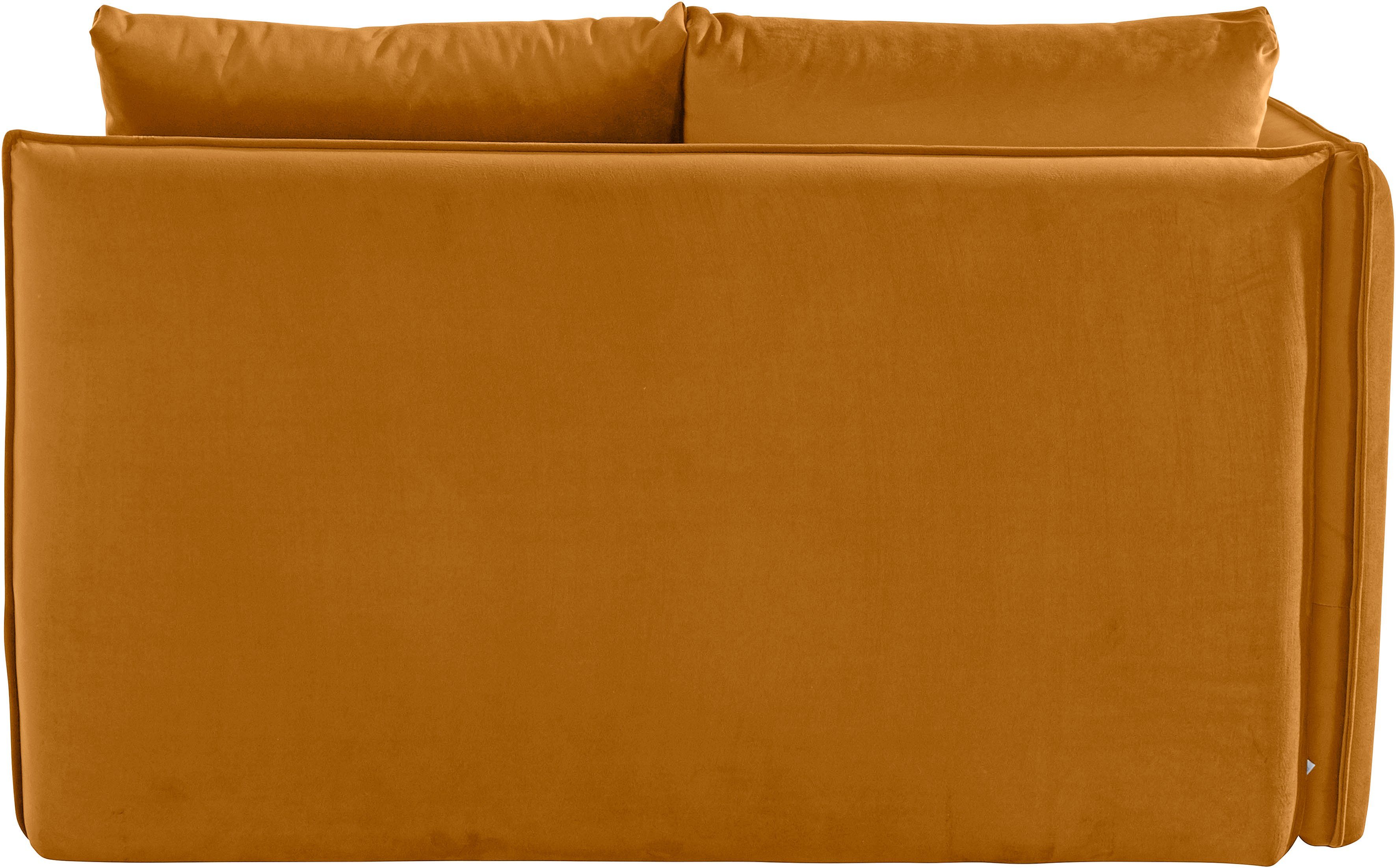andas Ottomane Nöre korte lounge-module - zelf samenstellen, breedte 138 cm, diepte 128 cm