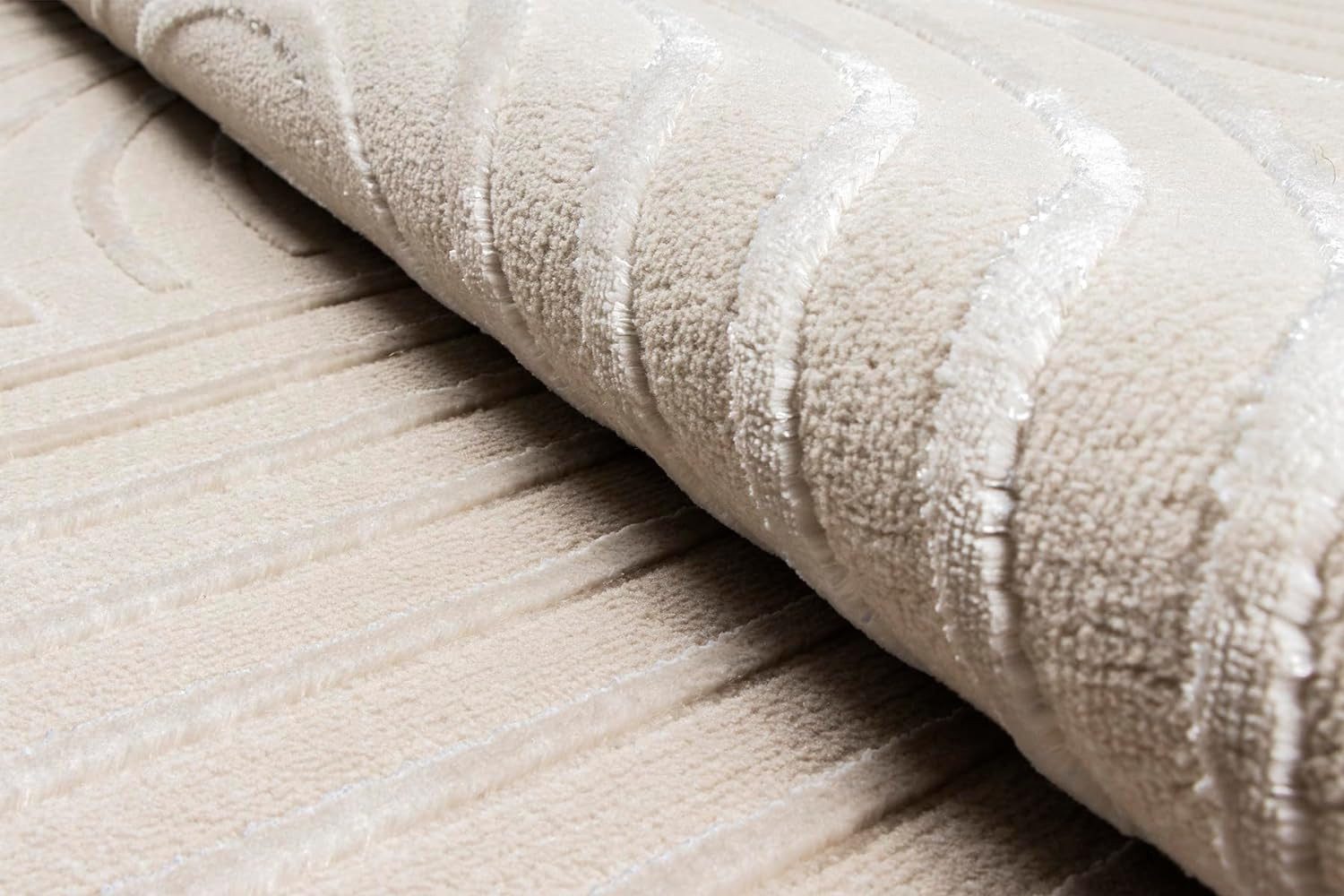 The carpet Vloerkleed Knight moderne woonkamer tapijt met elegant glanzende pool