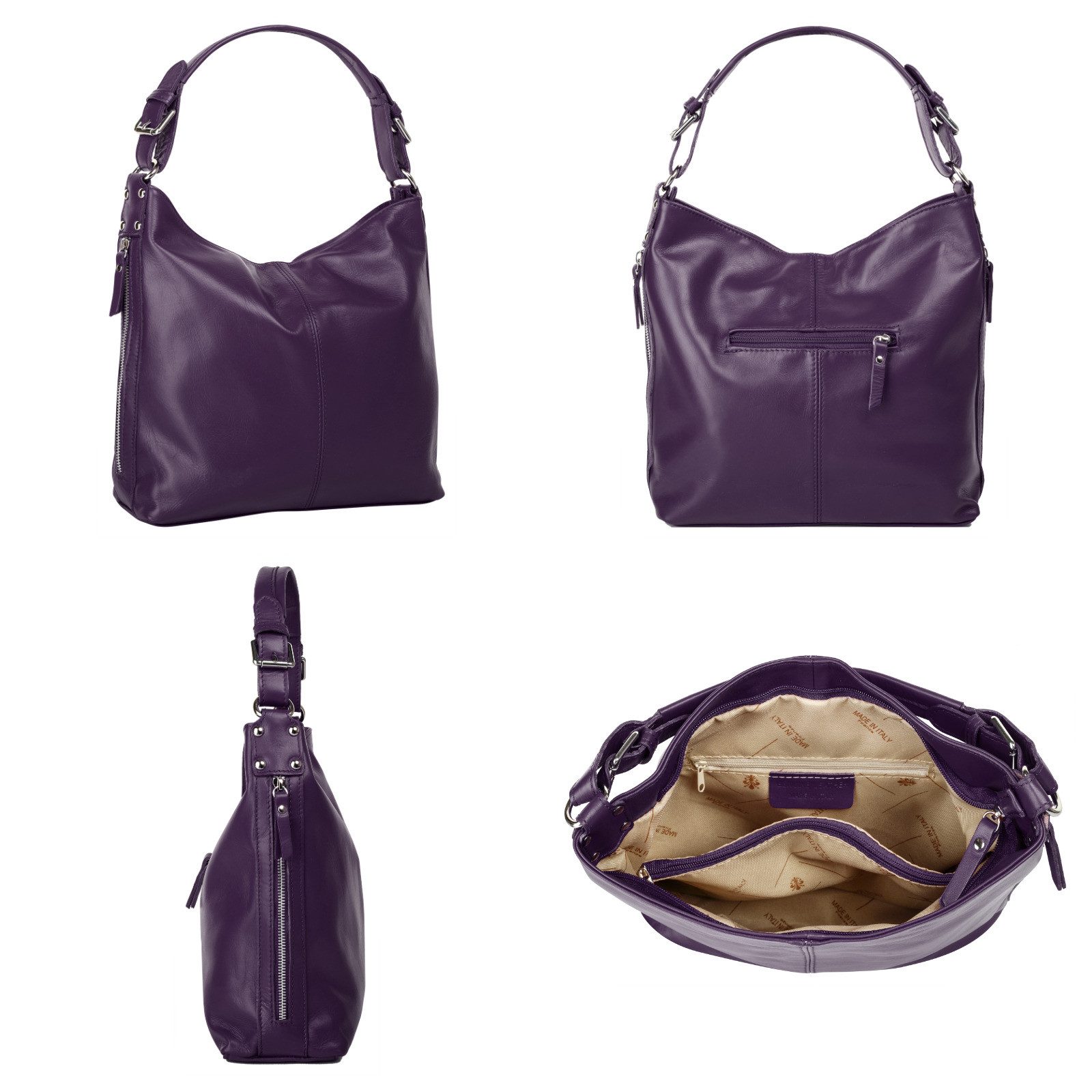 Samantha Look Tas echt leer, made in italy