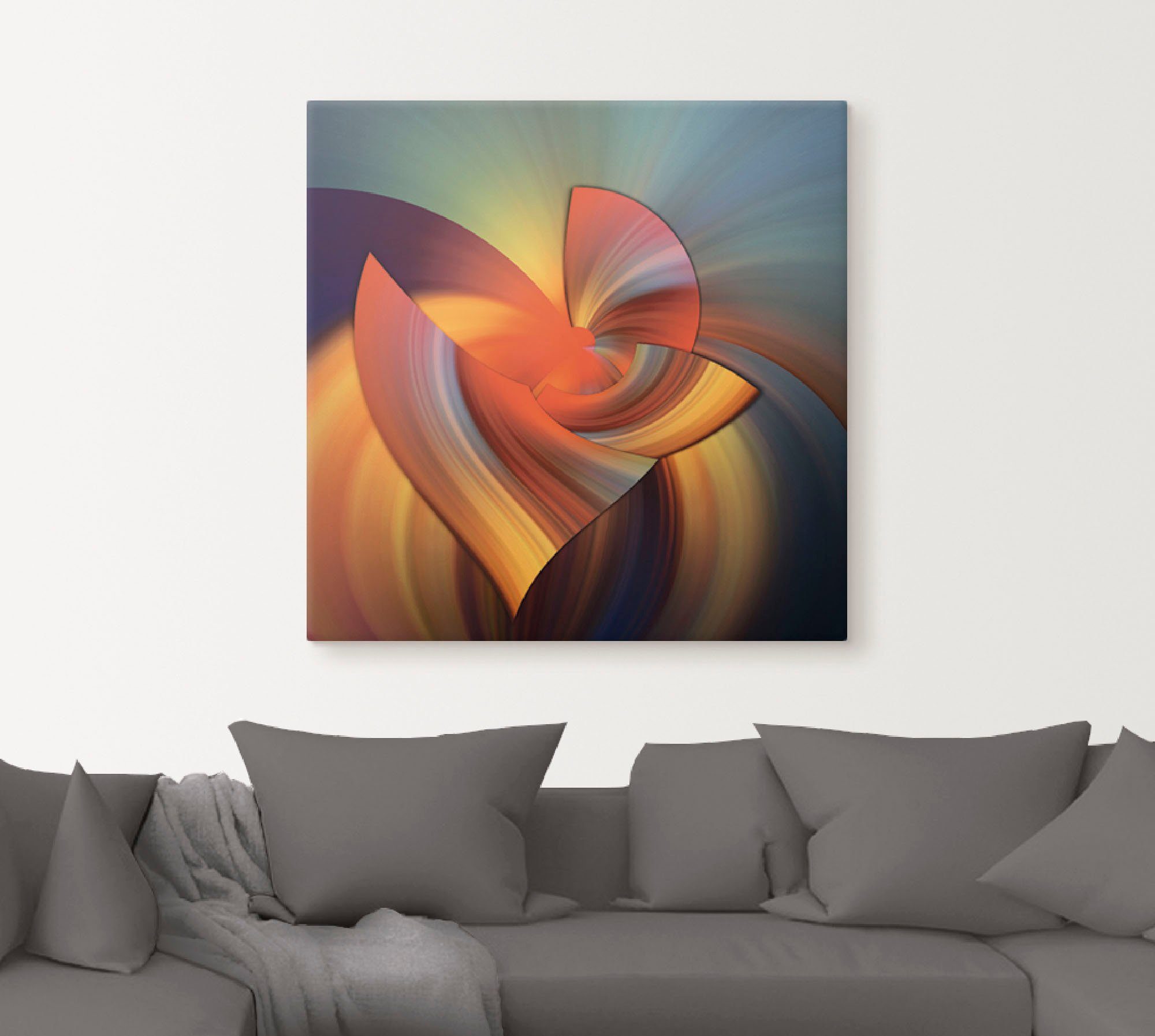 Artland Artprint Abstract in multicolour als artprint op linnen, poster, muursticker in verschillende maten