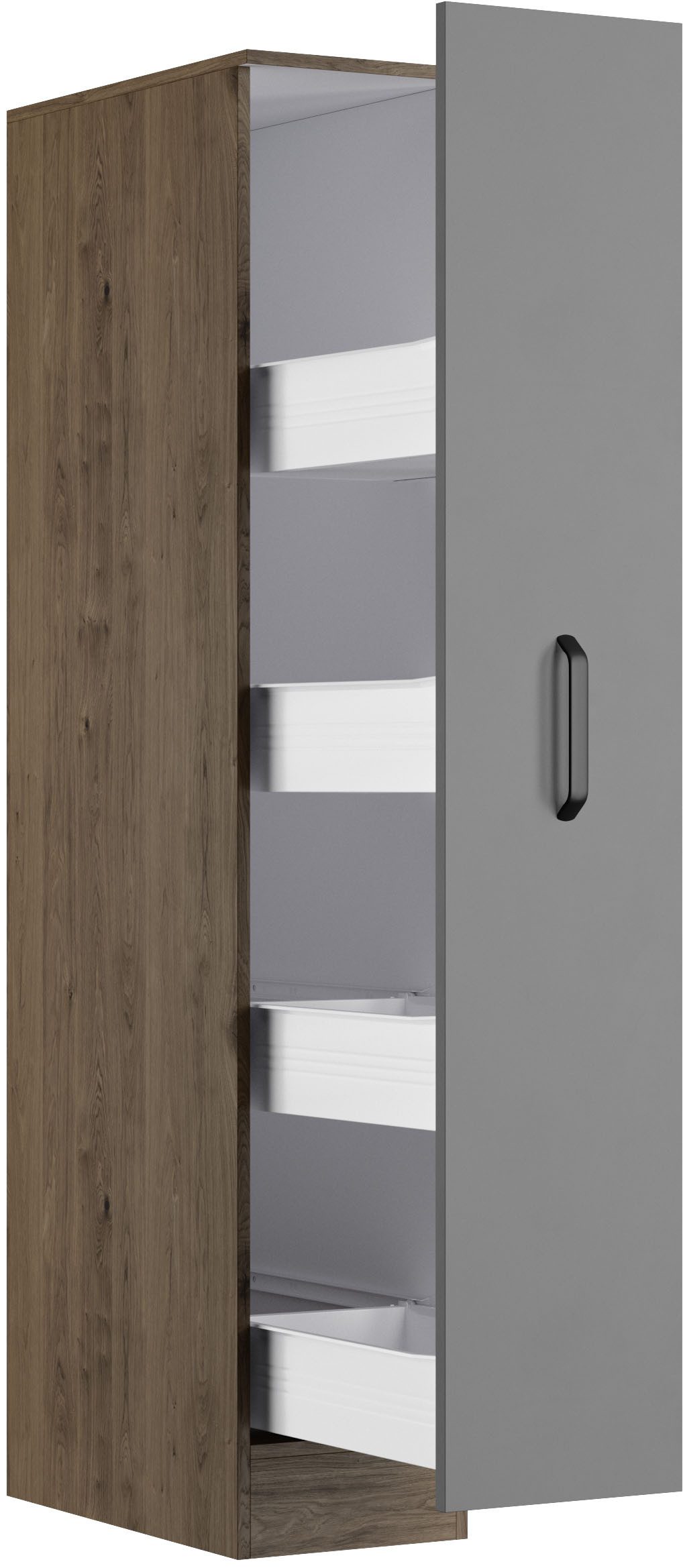wiho Küchen Apothekerskast Elba, breedte/hoogte: 30/165 cm