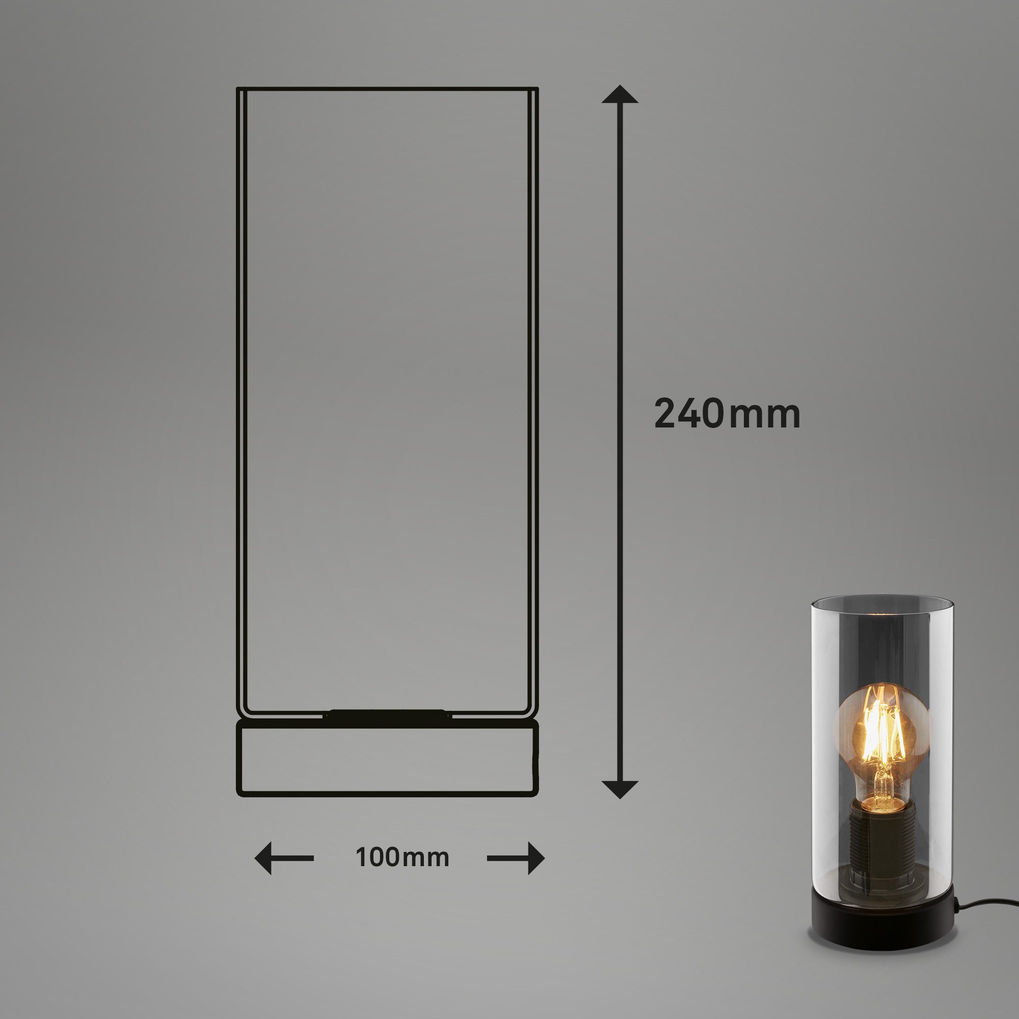 Briloner Leuchten Tafellamp FUMI