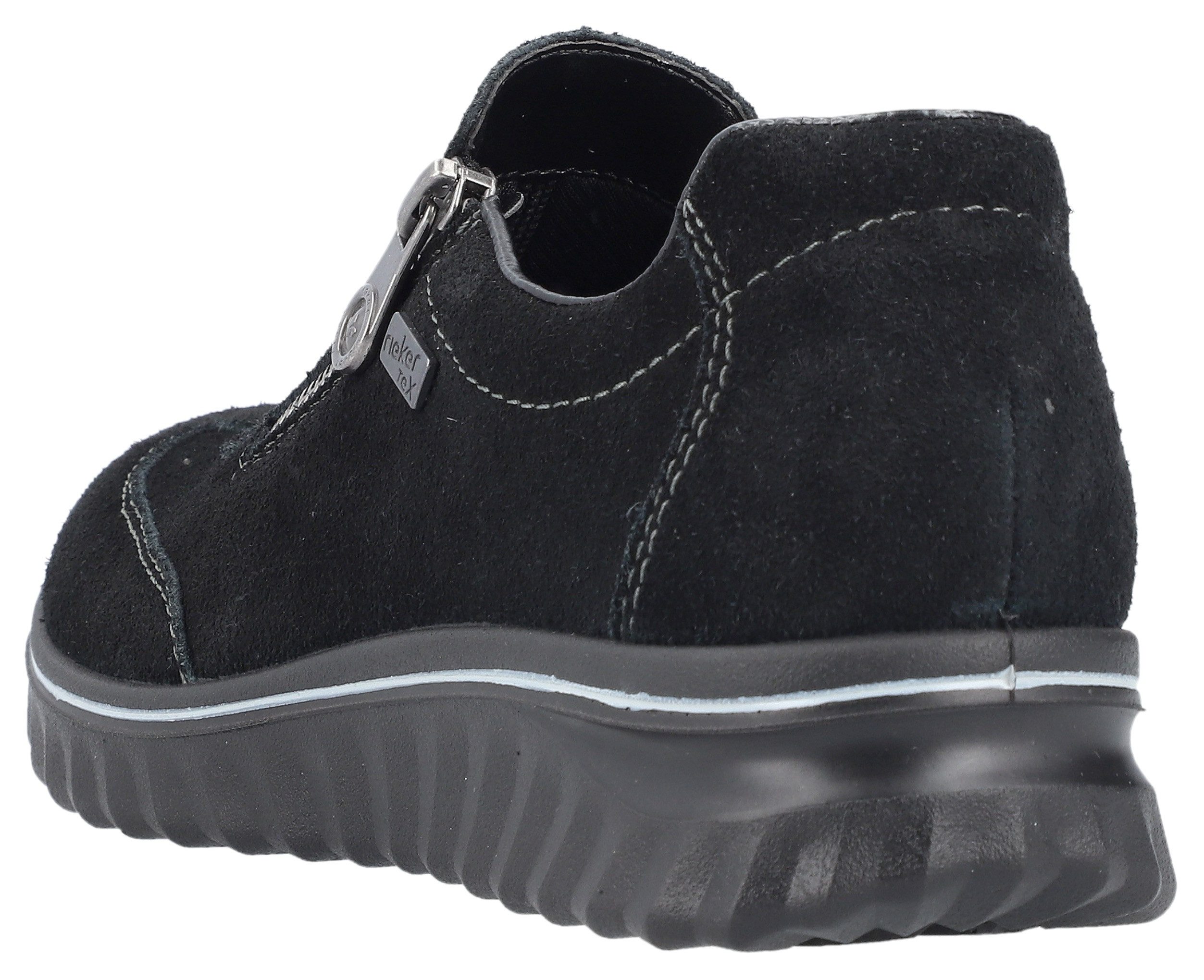 Rieker Slip-on sneakers vrijetijdsschoen, lage schoen, outdoorschoen met riekertex-membraan