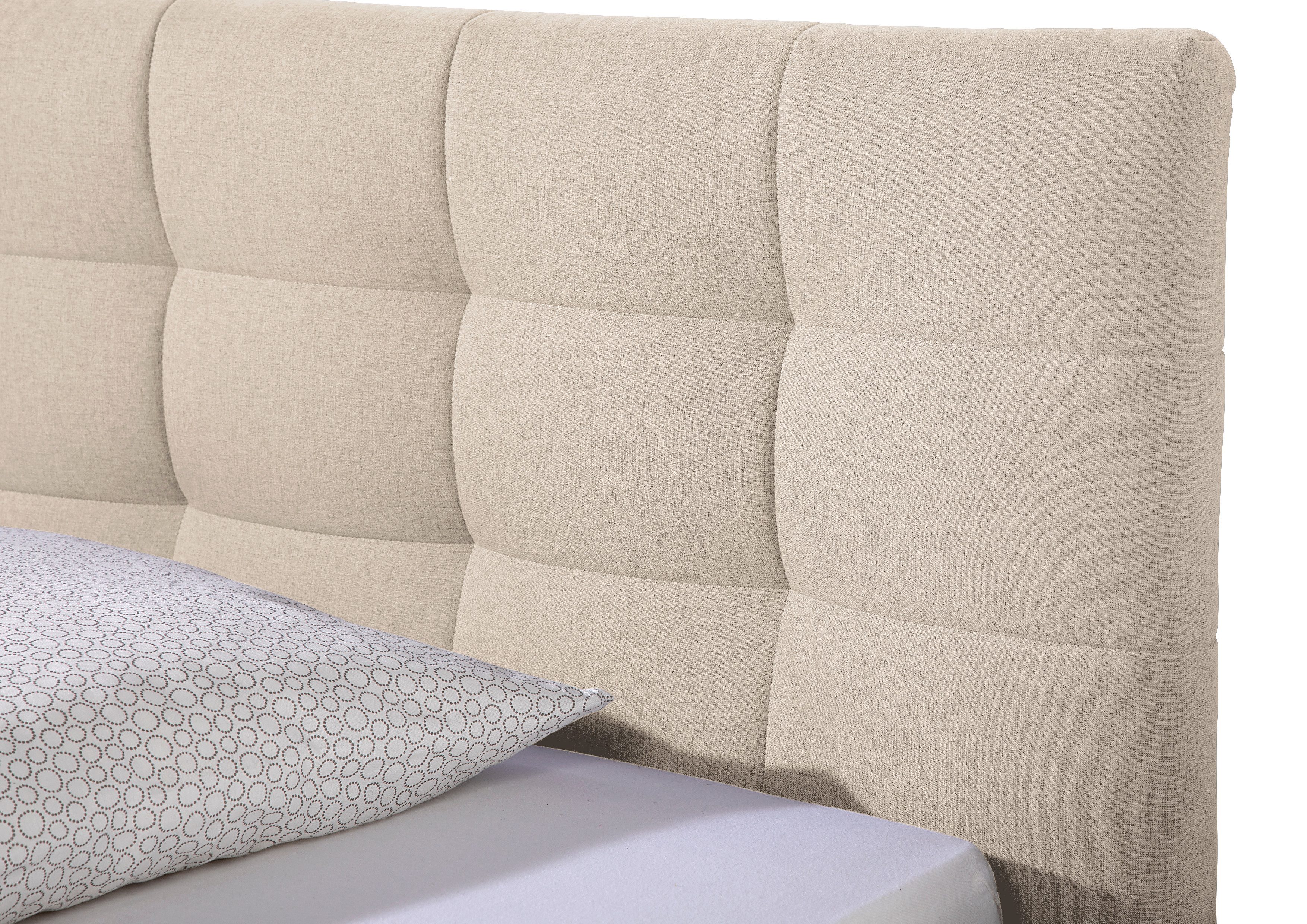 Maintal Gestoffeerd bed Felsental inclusief bedlade, verkrijgbaar in h2, h3 & h4