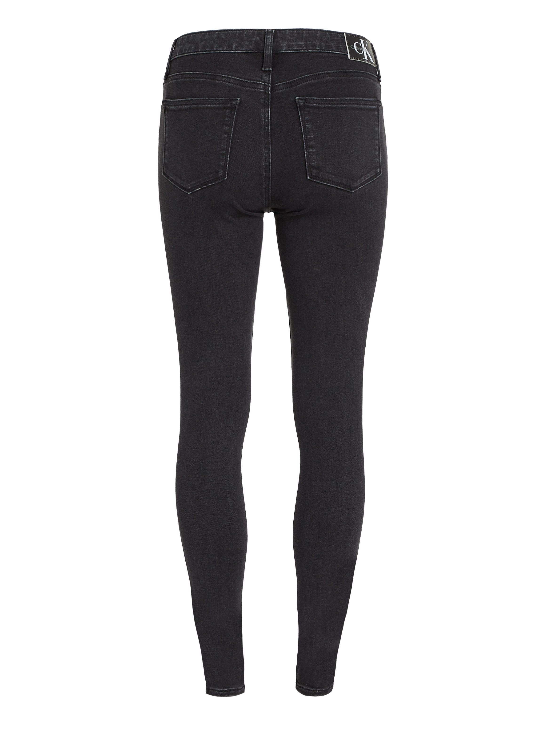 Calvin Klein Skinny fit jeans Mid rise skinny in 5-pocketsstijl