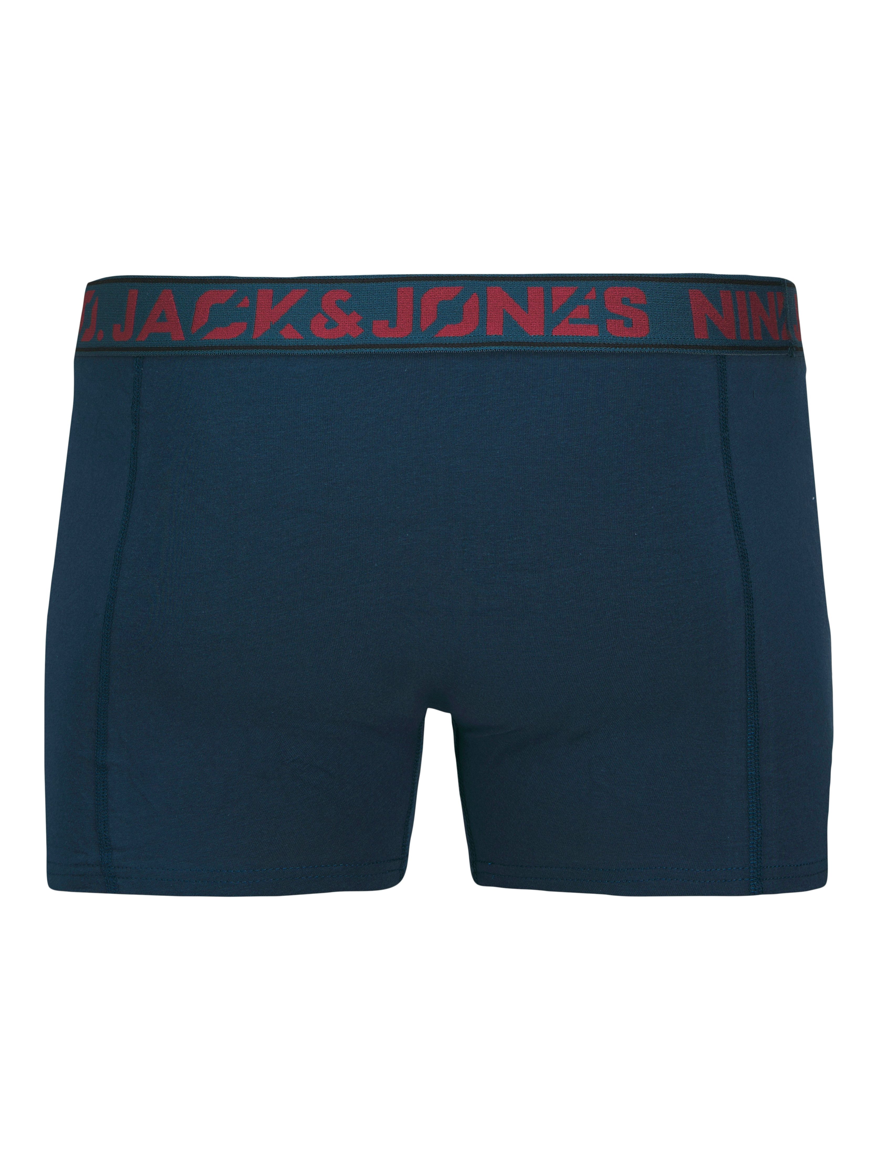 Jack & Jones Trunk JACCOLTON SOLID TRUNKS 3 PACK SN (set, 3 stuks)