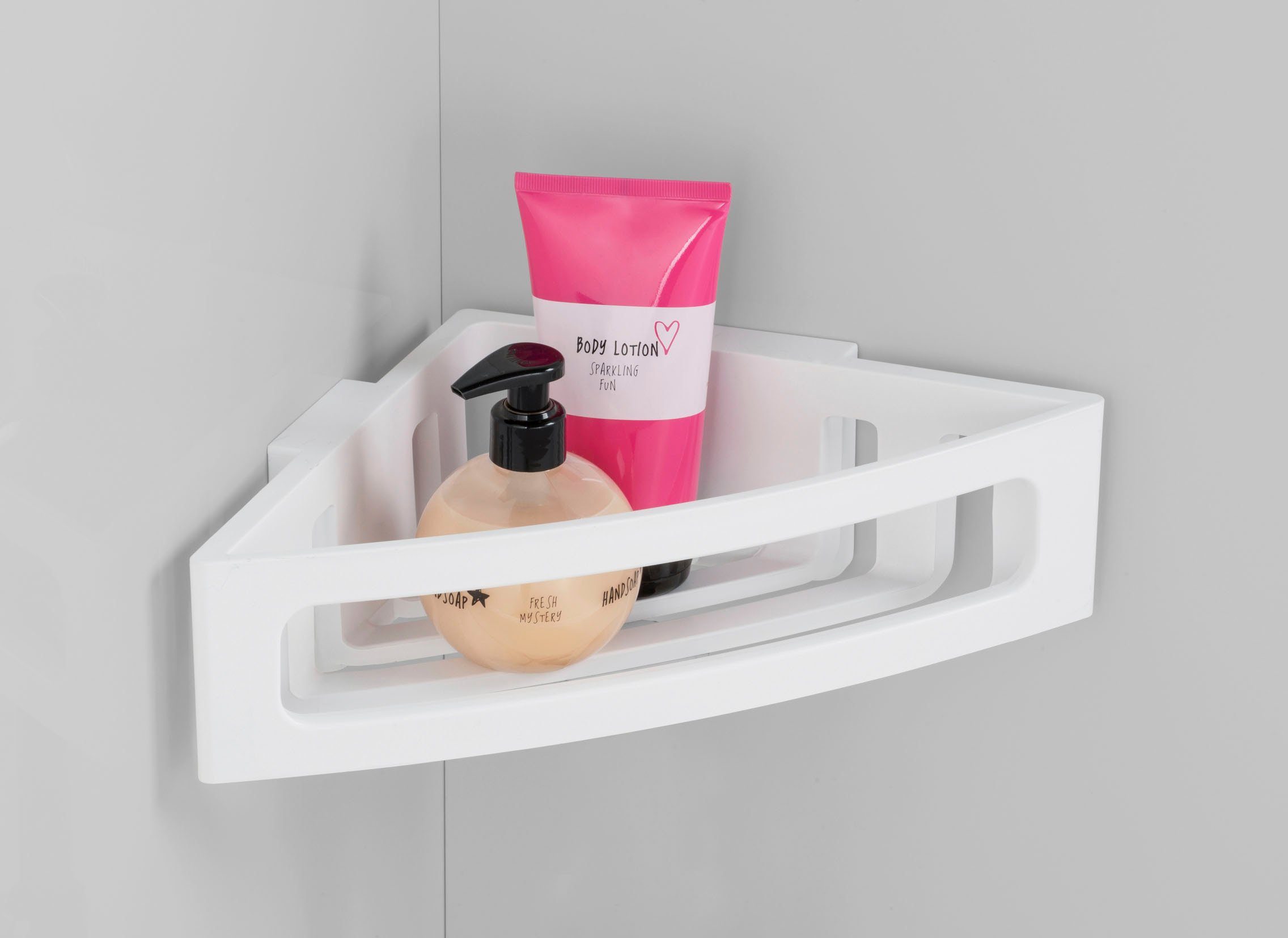 WENKO Badkamerorganizer Turbo-Loc® hoekplank Bralia
