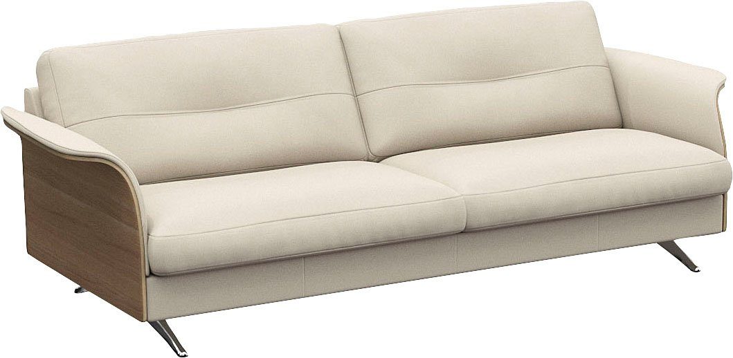 FLEXLUX 3-zitsbank Glow, super comfortabel door hoogwaardige zitopbouw met verenvering