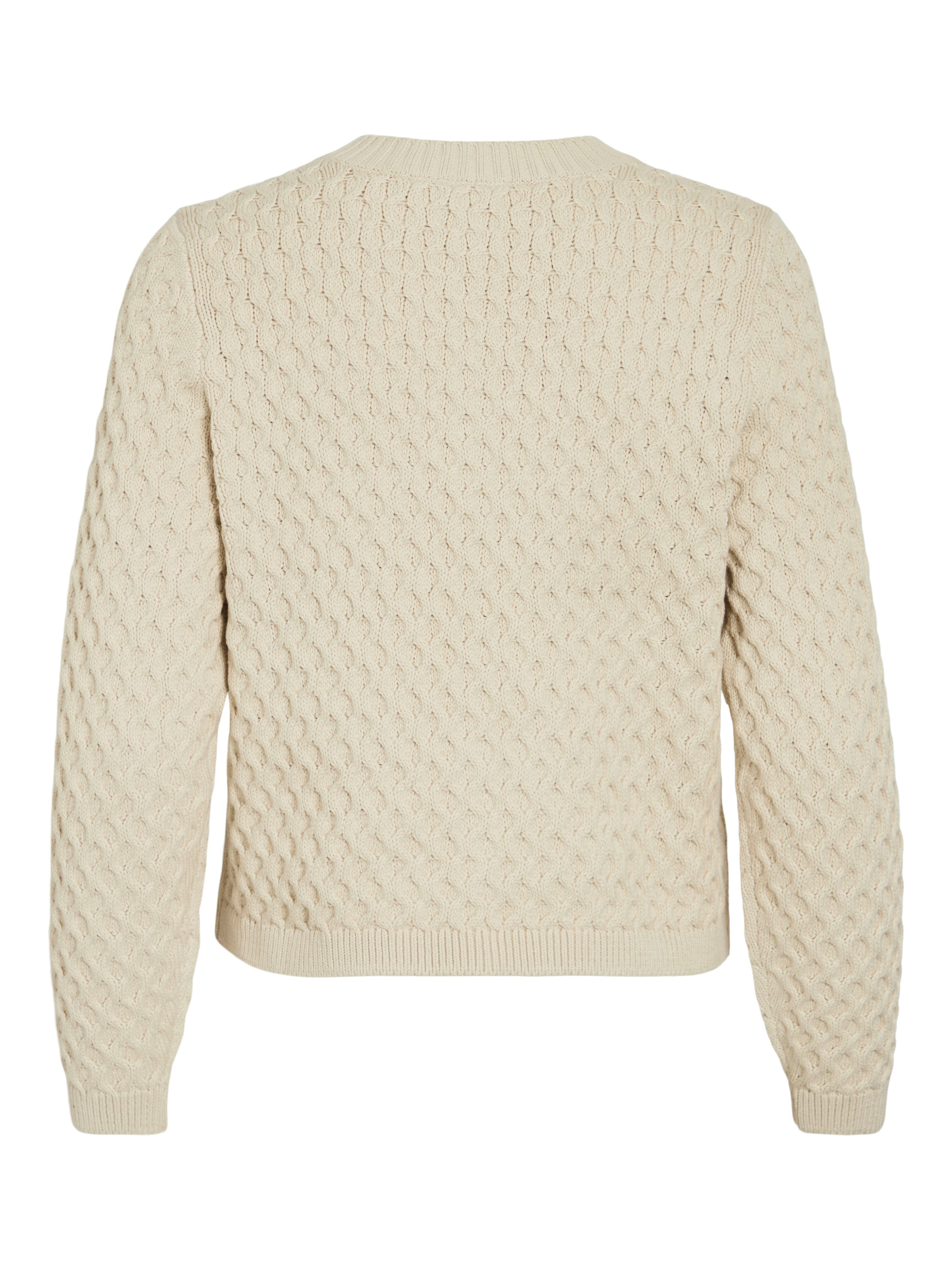 Vila Vest VIKALI L/S O-NECK KNIT BUTTON CARDIGAN
