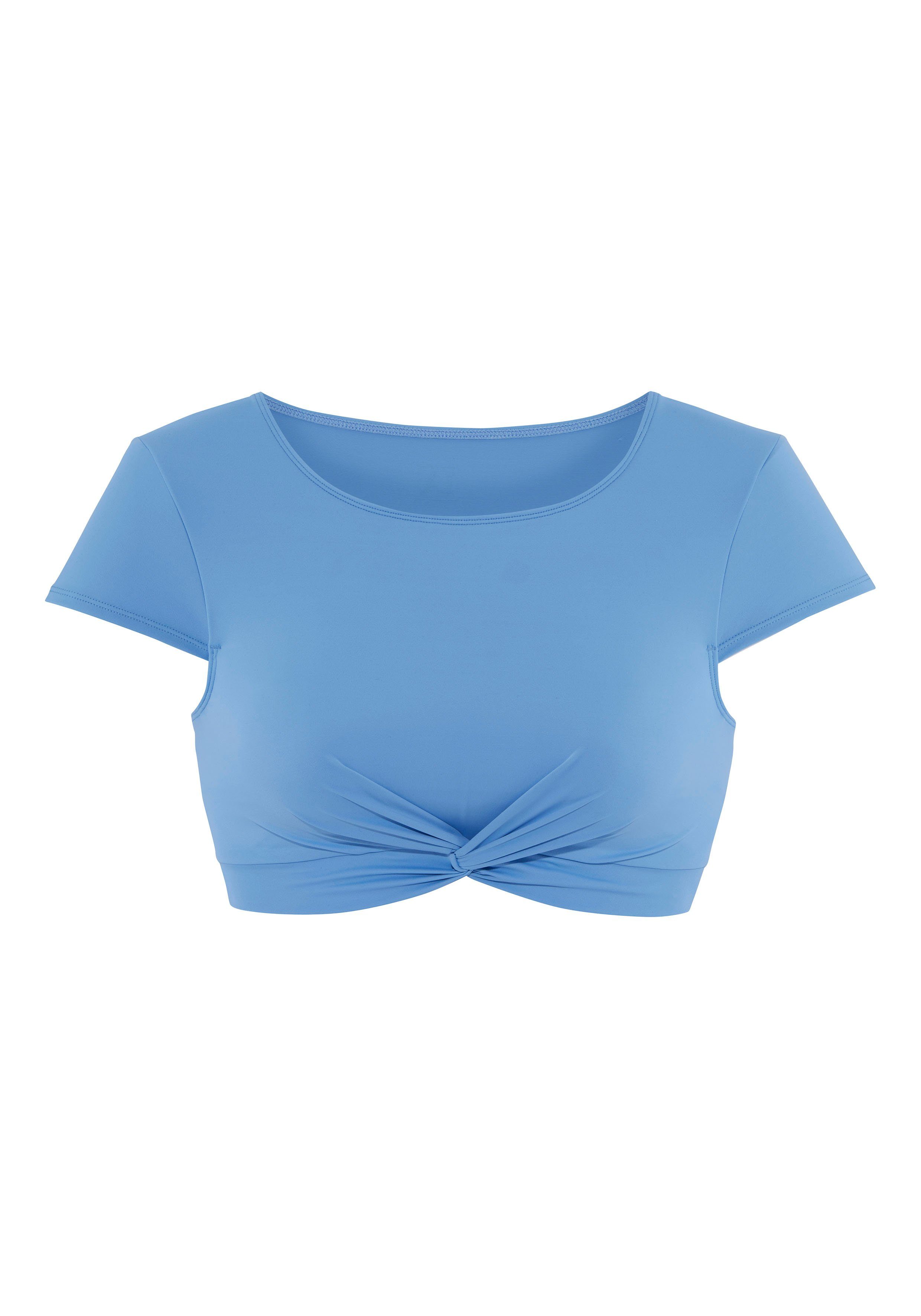 active by Lascana Crop-bikinitop Oceana met modieuze knooplook