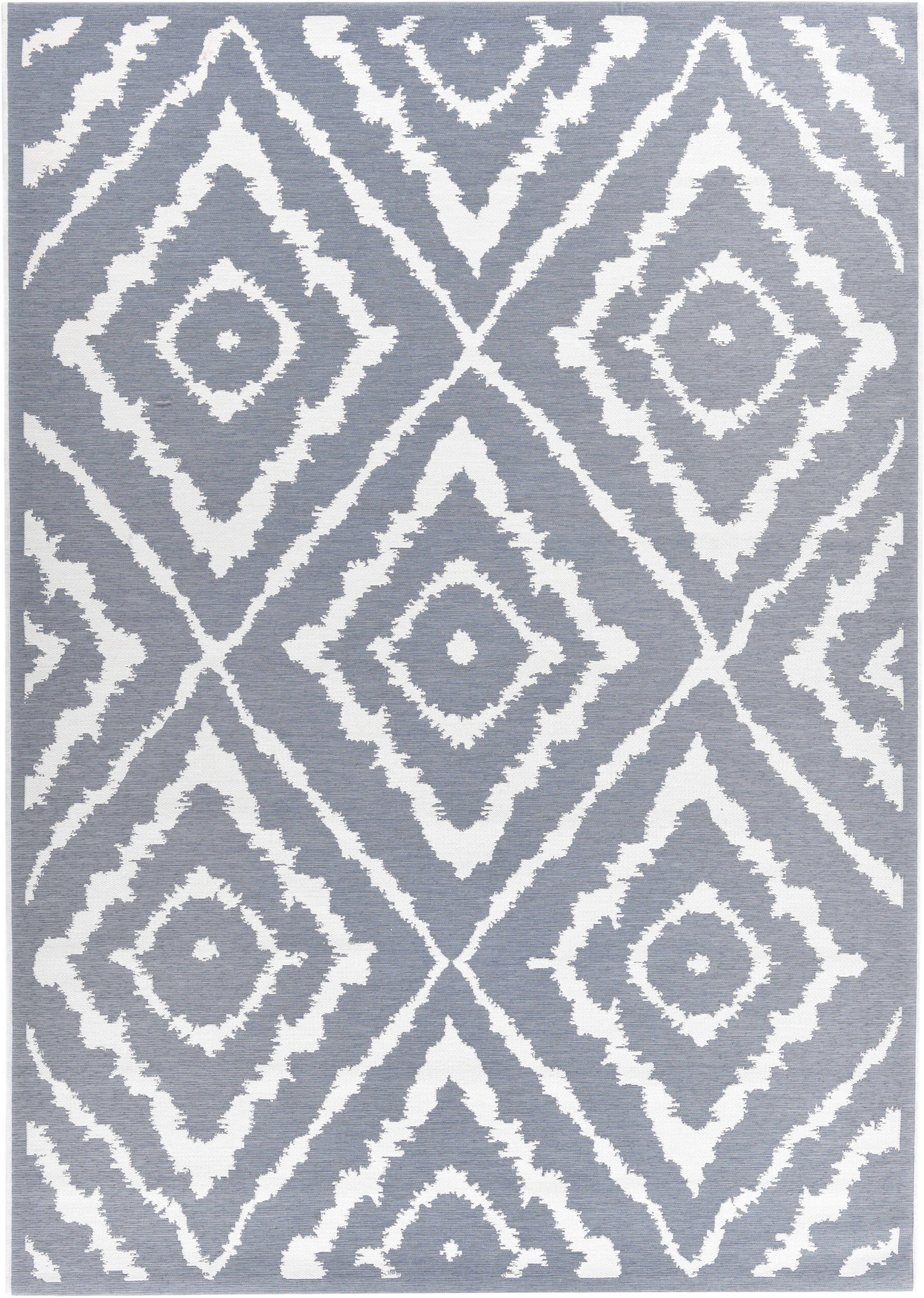 TOM TAILOR HOME Vloerkleed Garden Pattern Platweefsel, modern geruit design, geschikt voor binnen en buiten