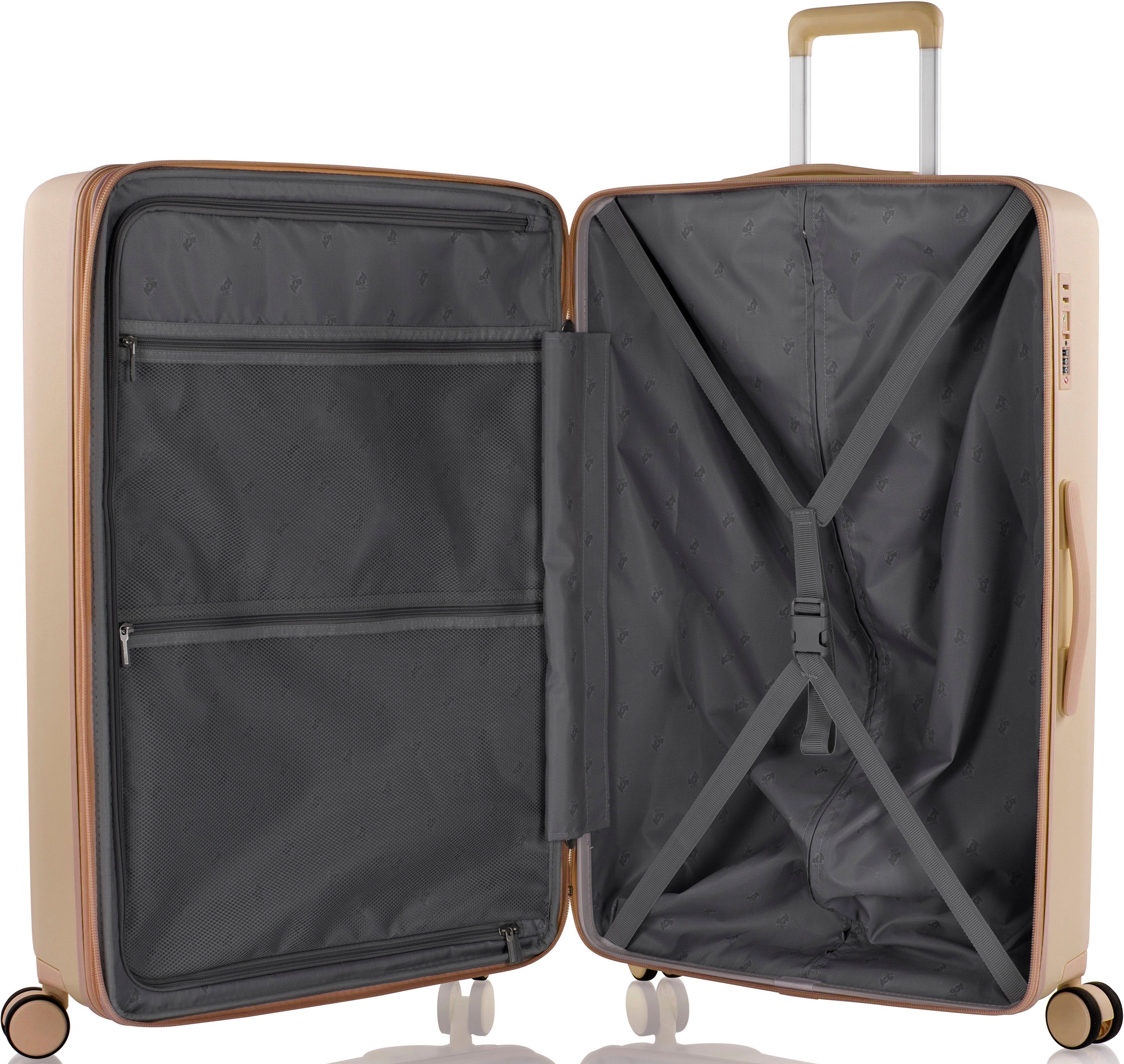 Heys Hardshell-trolley Pastel, in verschillende kleuren en maten Heys x Joachim Llambi handbagage-koffer TSA-slot volumevergroting