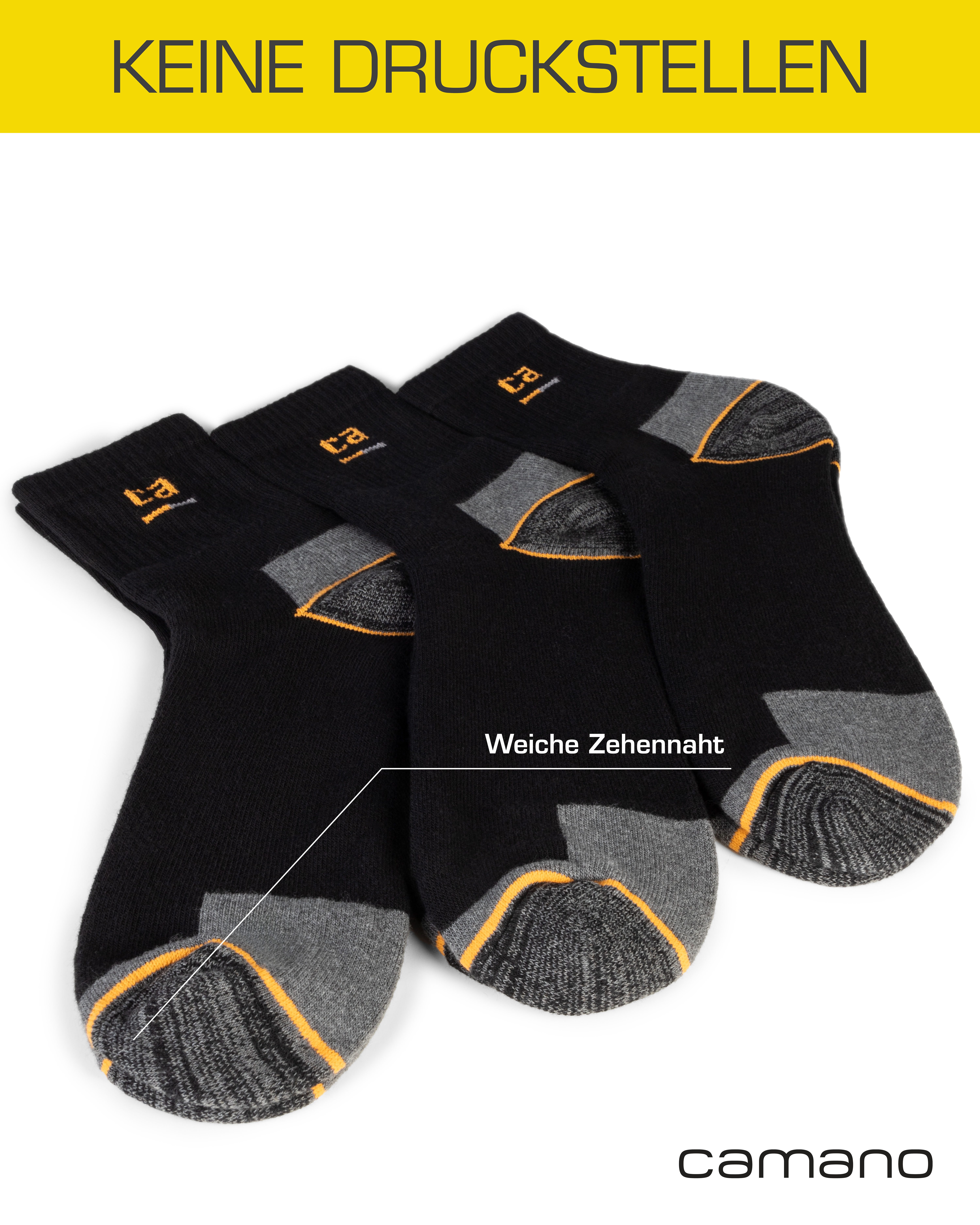 Camano Werksokken WORK (set, 9 paar)