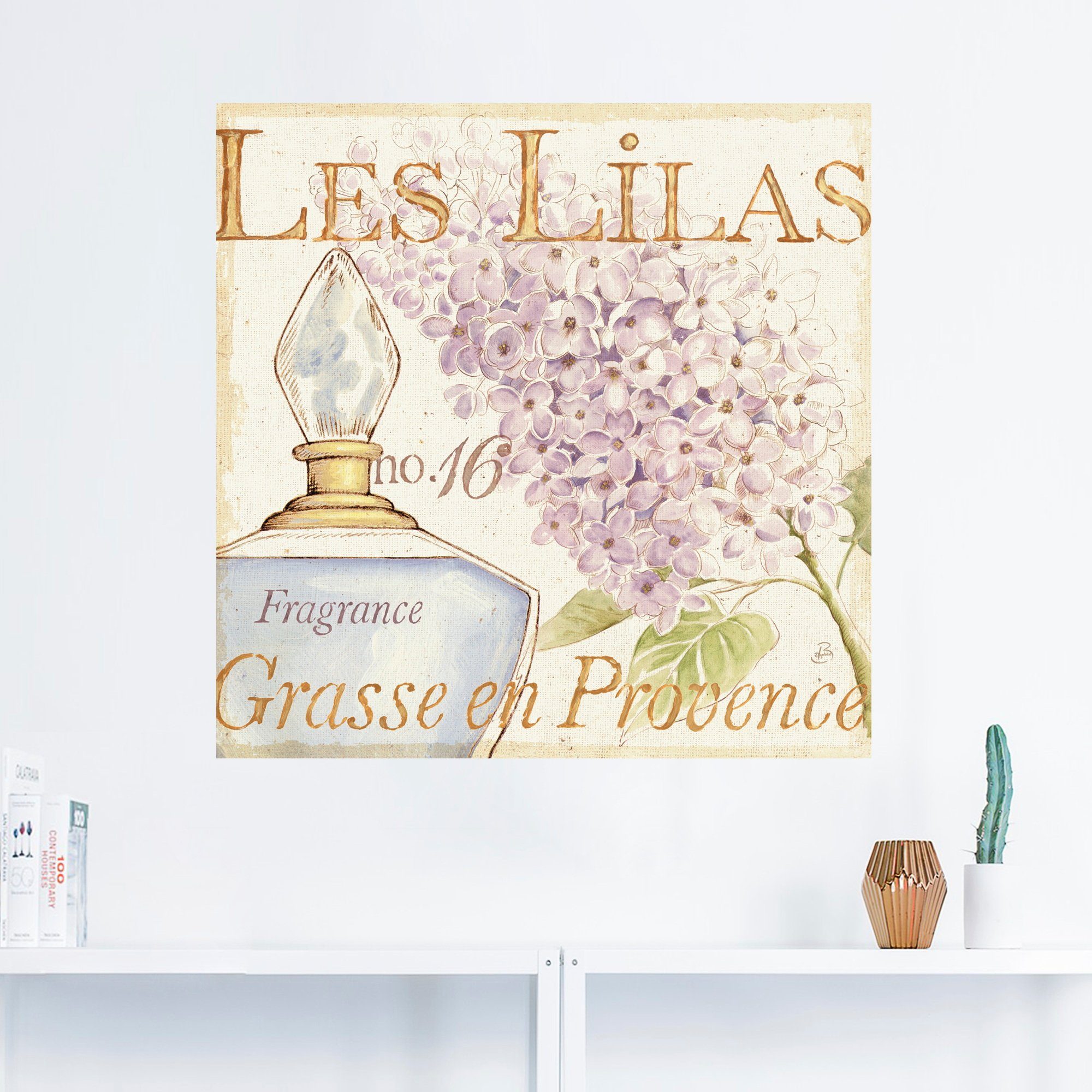 Artland Artprint Bloemen en parfum IV als poster, muursticker in verschillende maten