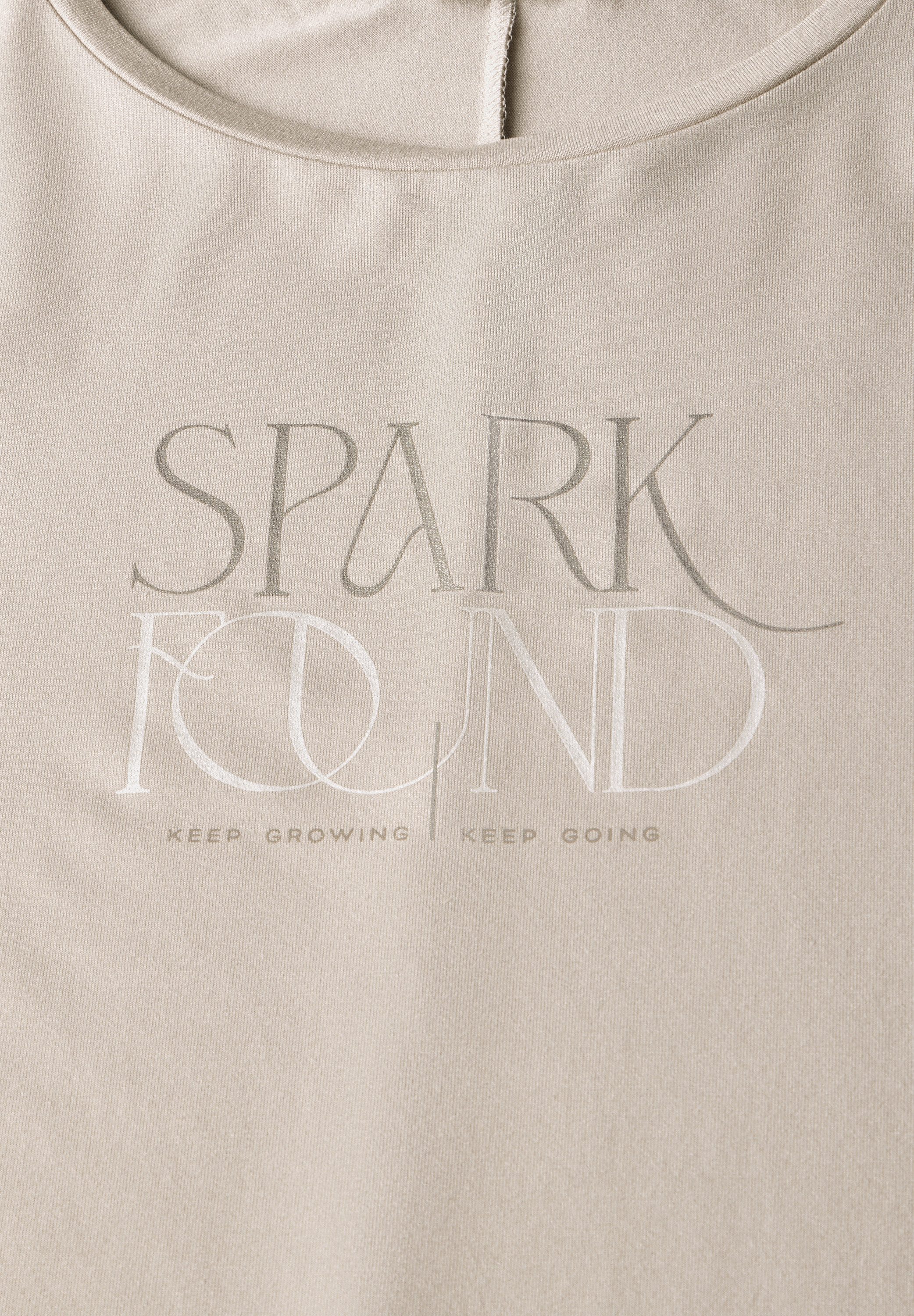 STREET ONE T-shirt met tekst