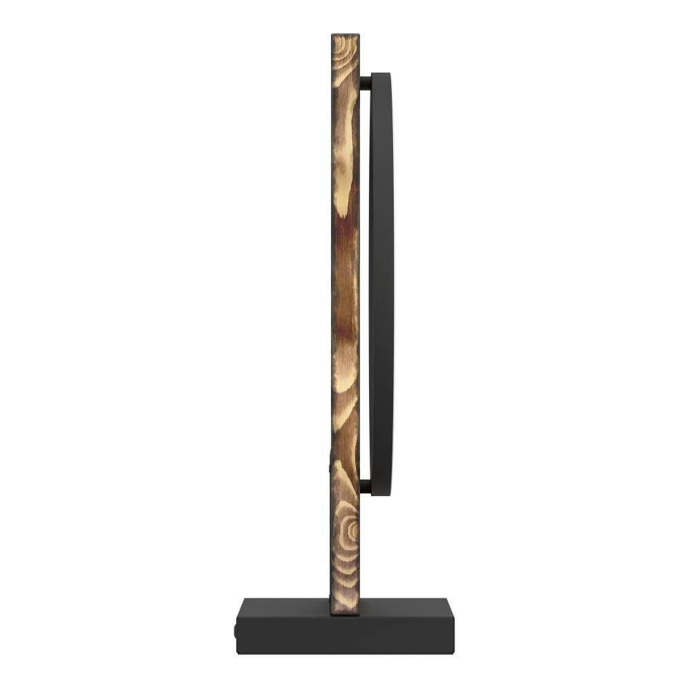 EGLO Tafellamp BOYAL Tafellamp, bruin, zwart, wit, LED lamp met schakelaar, tafellamp (1 stuk)