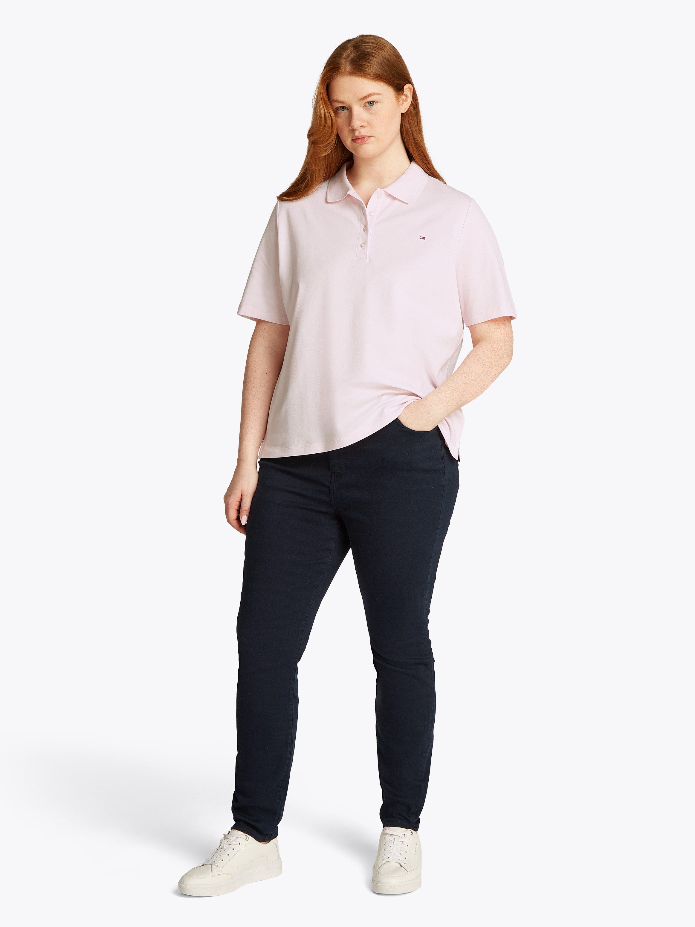 Tommy Hilfiger Curve Poloshirt CRV 1985 REG PIQUE POLO SS