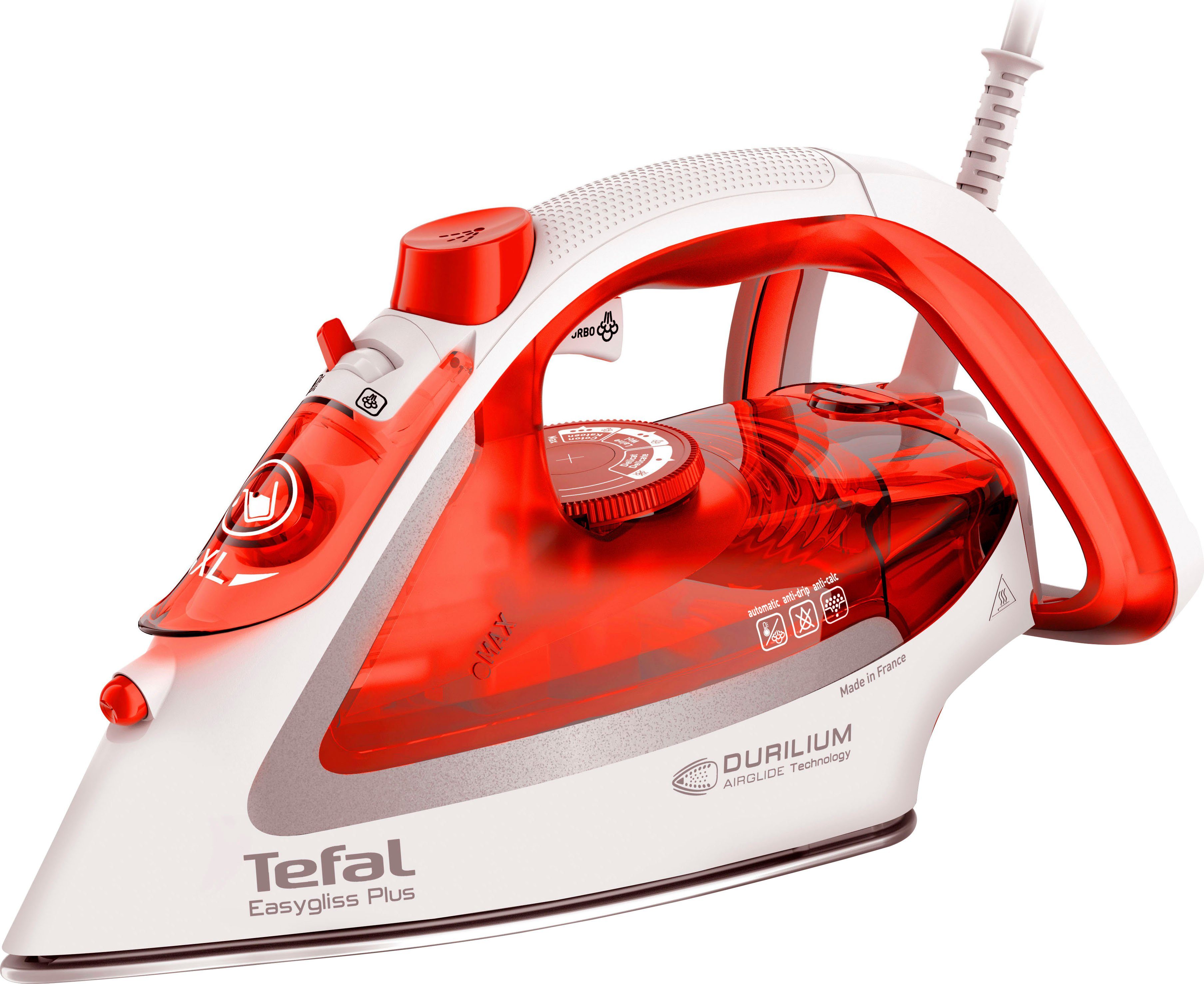 Tefal Stoomstrijkijzer Tefal FV5738 Easygliss Plus