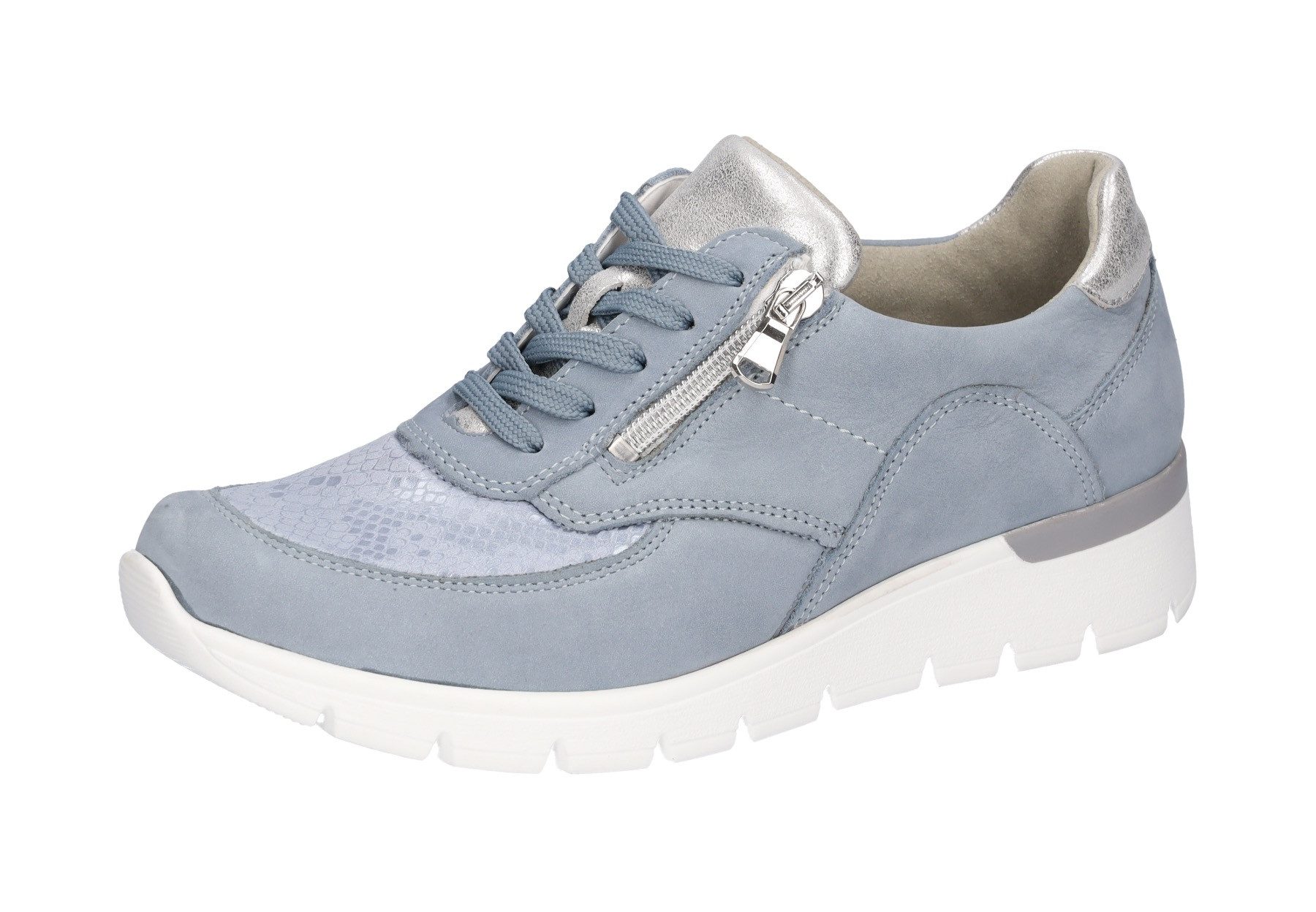 Waldläufer Veterschoenen K-RAMONA-Soft , vrijetijdsschoen, lage schoen met orthotritt-uitrusting, k-breedte