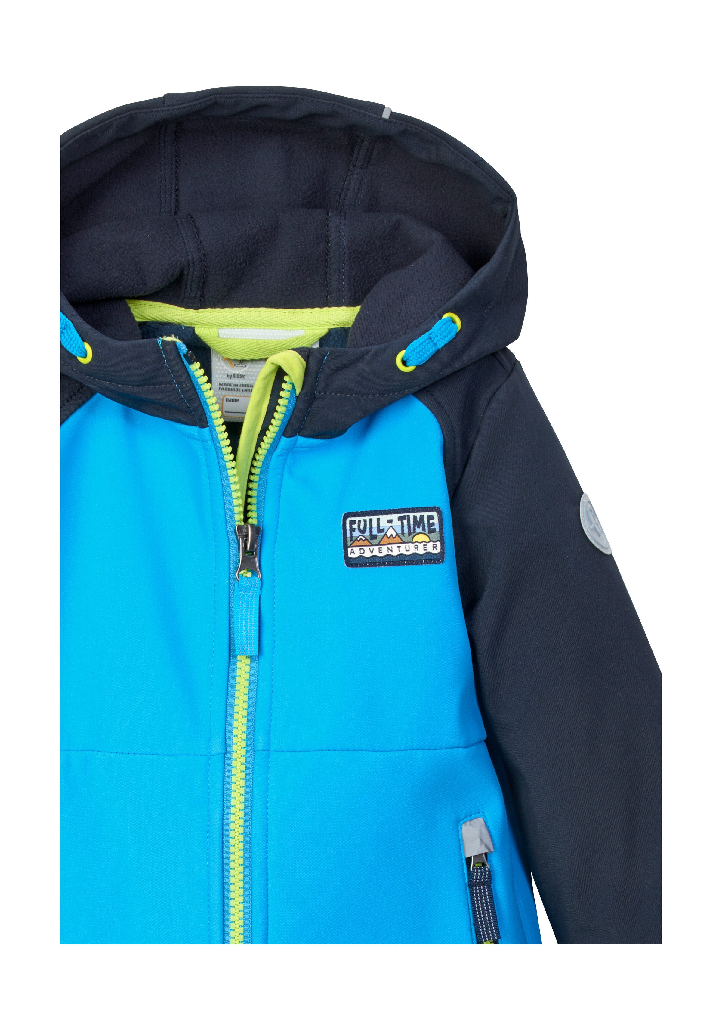 first instinct by killtec Softshell-jack FIOS 12 MNS SFTSHLL JCKT Softshelljack: waterafstotend, winddicht, PFAS-vrij geïmpregneerd