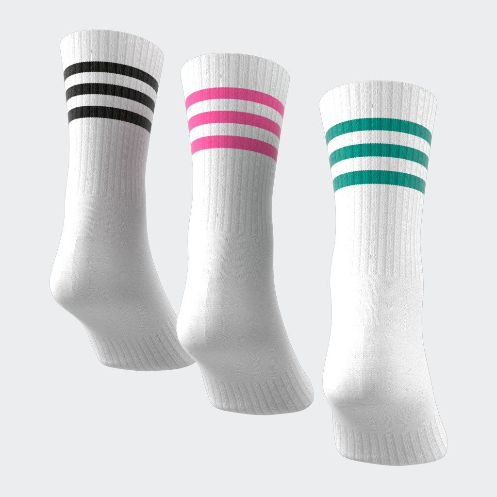 adidas Performance Functionele sokken 3-STRIPES CUSHIONED CREW SOKKEN, 3 PAAR (3 paar)