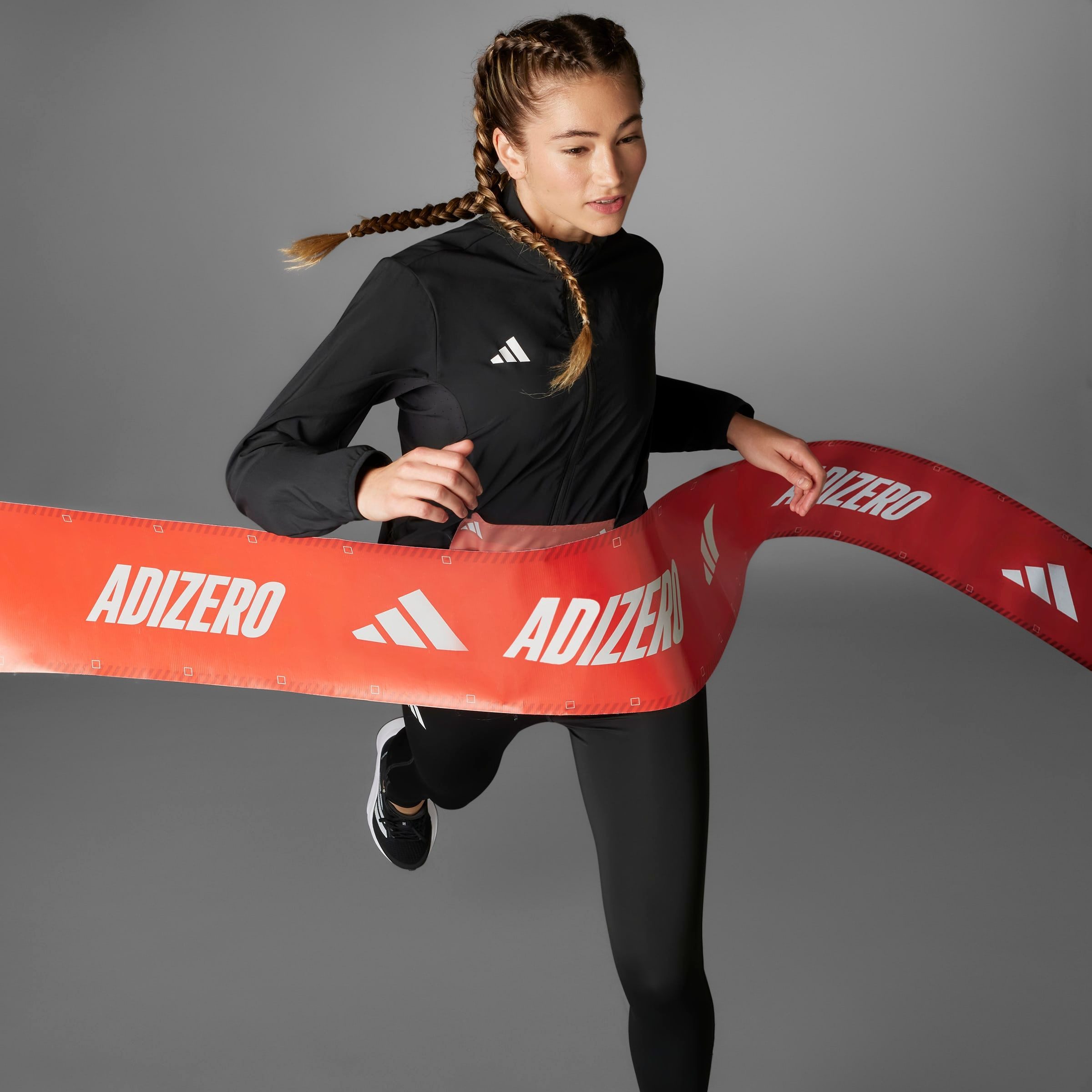 adidas Performance Runningtights Adizero E 1/1 L (1-delig)