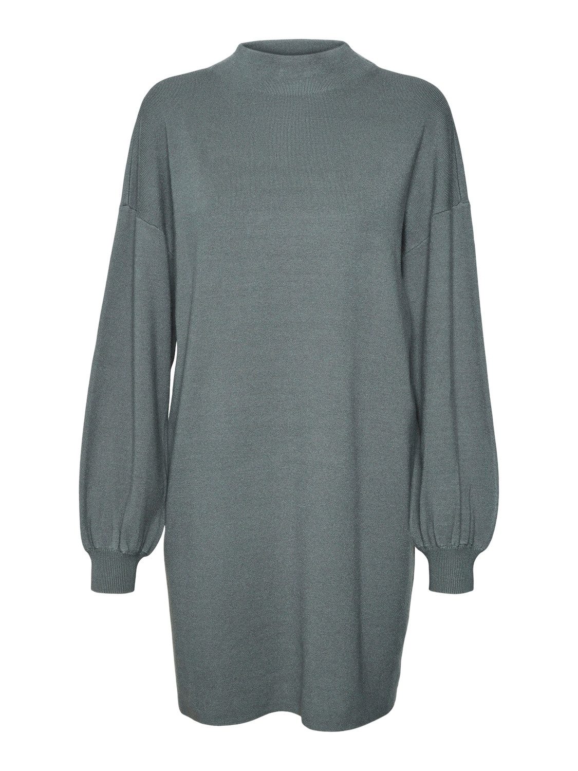 Vero Moda Gebreide jurk VMNANCY LS FUNNELNECK DRESS GA NOOS