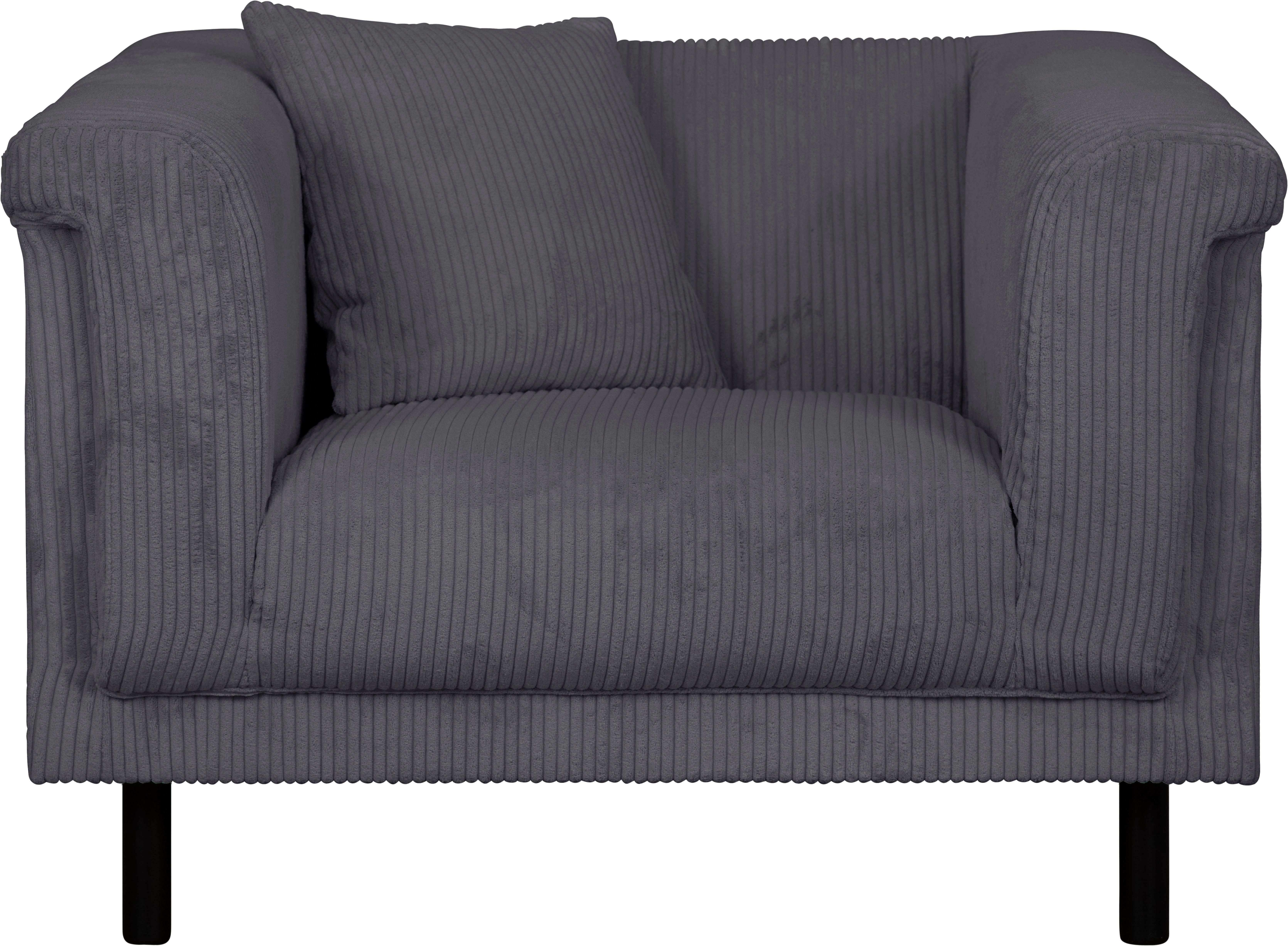 INOSIGN Fauteuil AGNIA BxDxH: 100x85x71 cm incl. sierkussens, ook in cord en bouclé