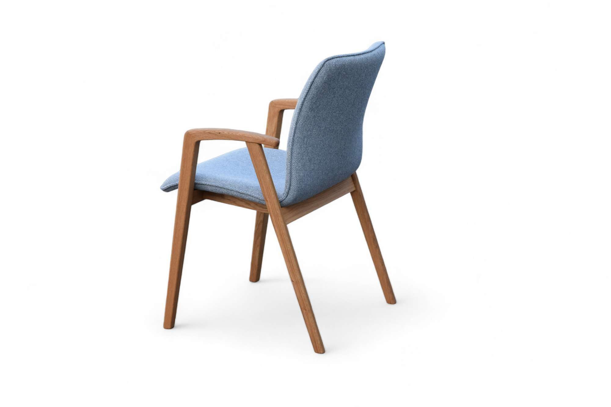 Home affaire Stoel met armleuningen Loreen eetkamerstoel, beklede stoel, designstoel met massief frame, hoogwaardig afgewerkt, armleuningen, stijlvol, comfortabel (set, 2 stuks)
