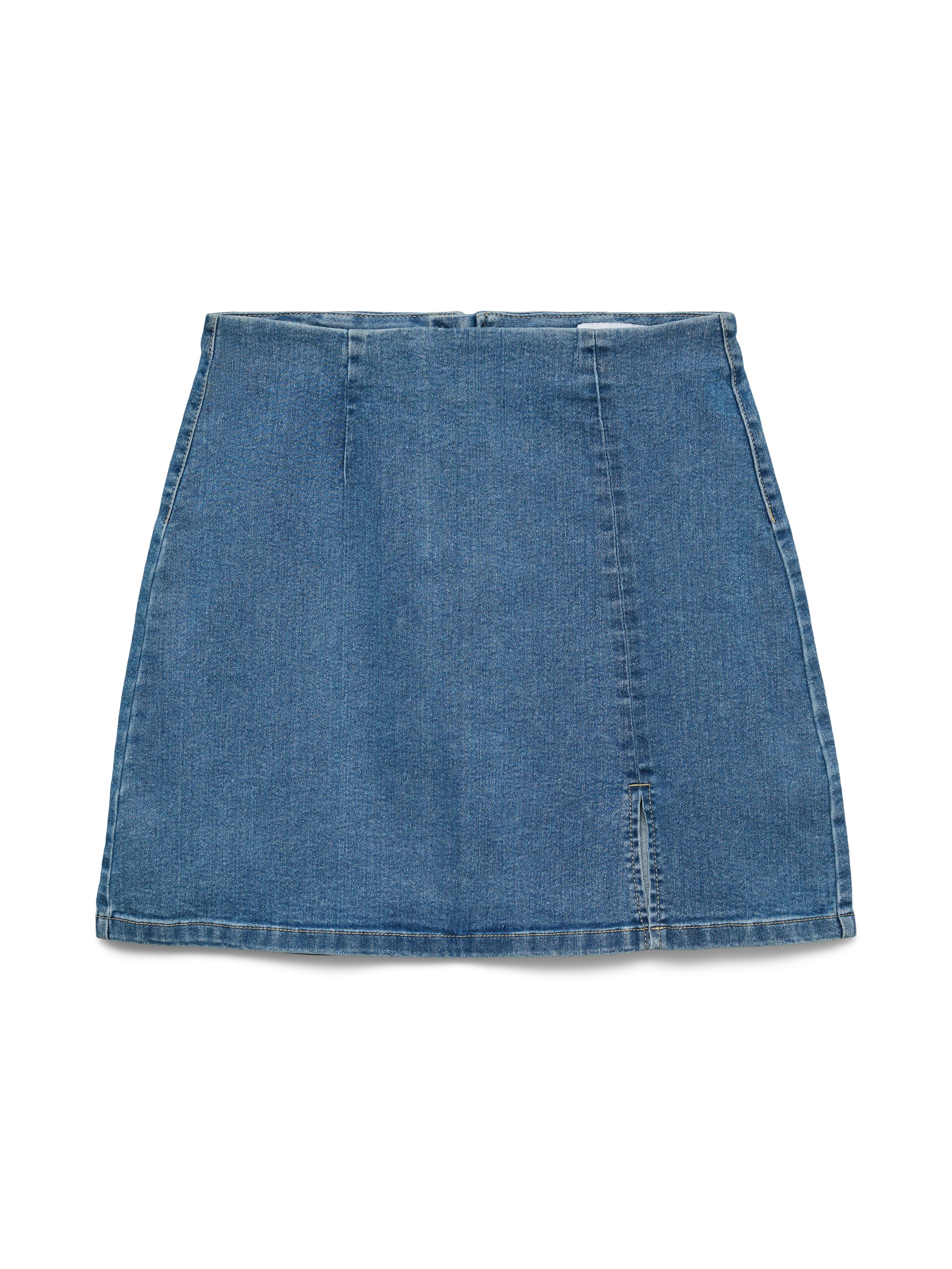 Vero Moda Jeans rok VMNELLY HR SHORT SKIRT DNM MIX NOOS
