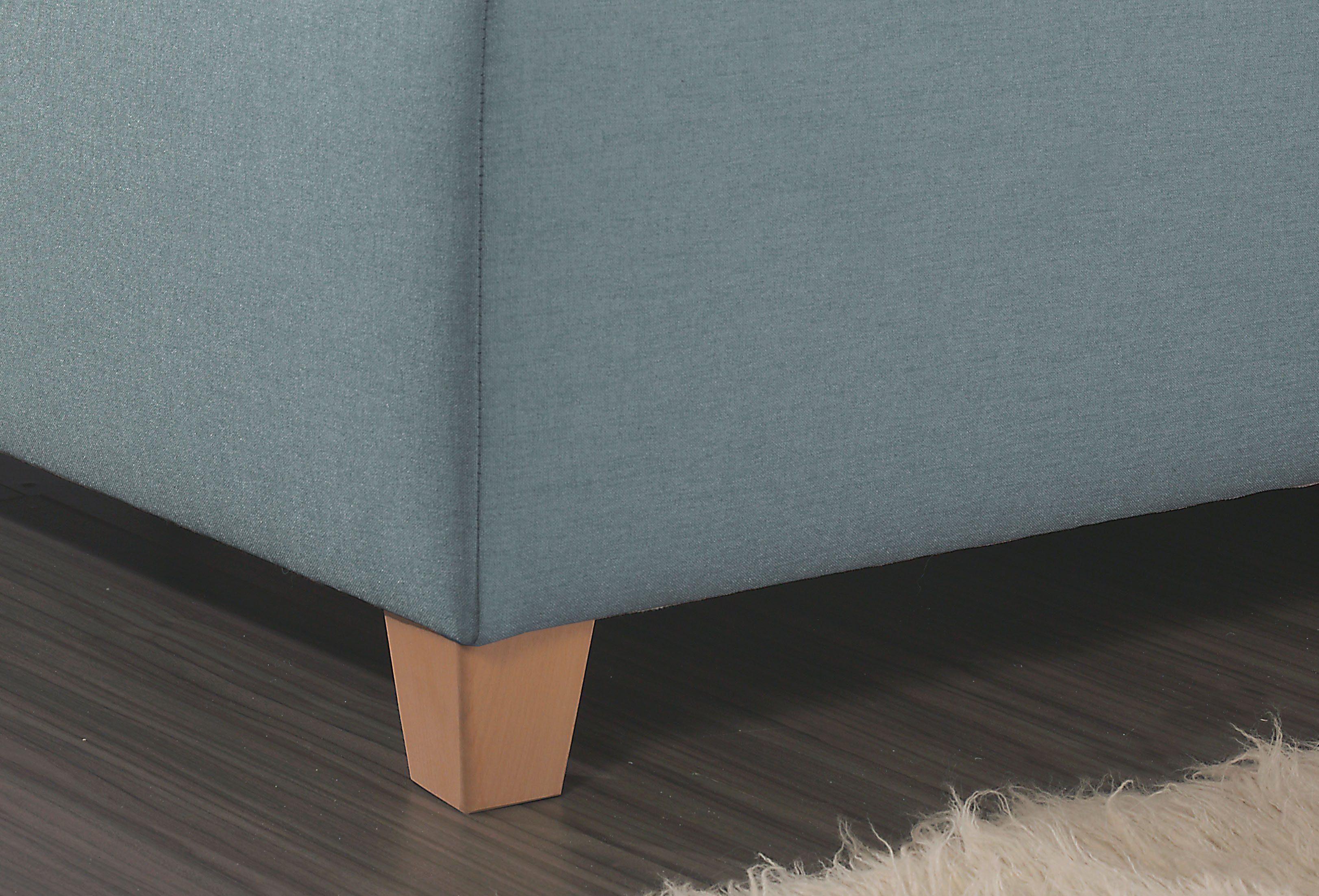 Maintal Gestoffeerd bed Mison met of zonder matras bonell-, koudschuim-, pocketveringskern matras