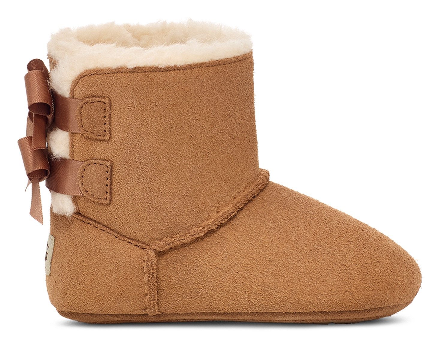 UGG Kruipschoentjes BABY BAILEY BOW Babyschoen, huispantoffel, winterlaars met praktische klittenbandsluiting